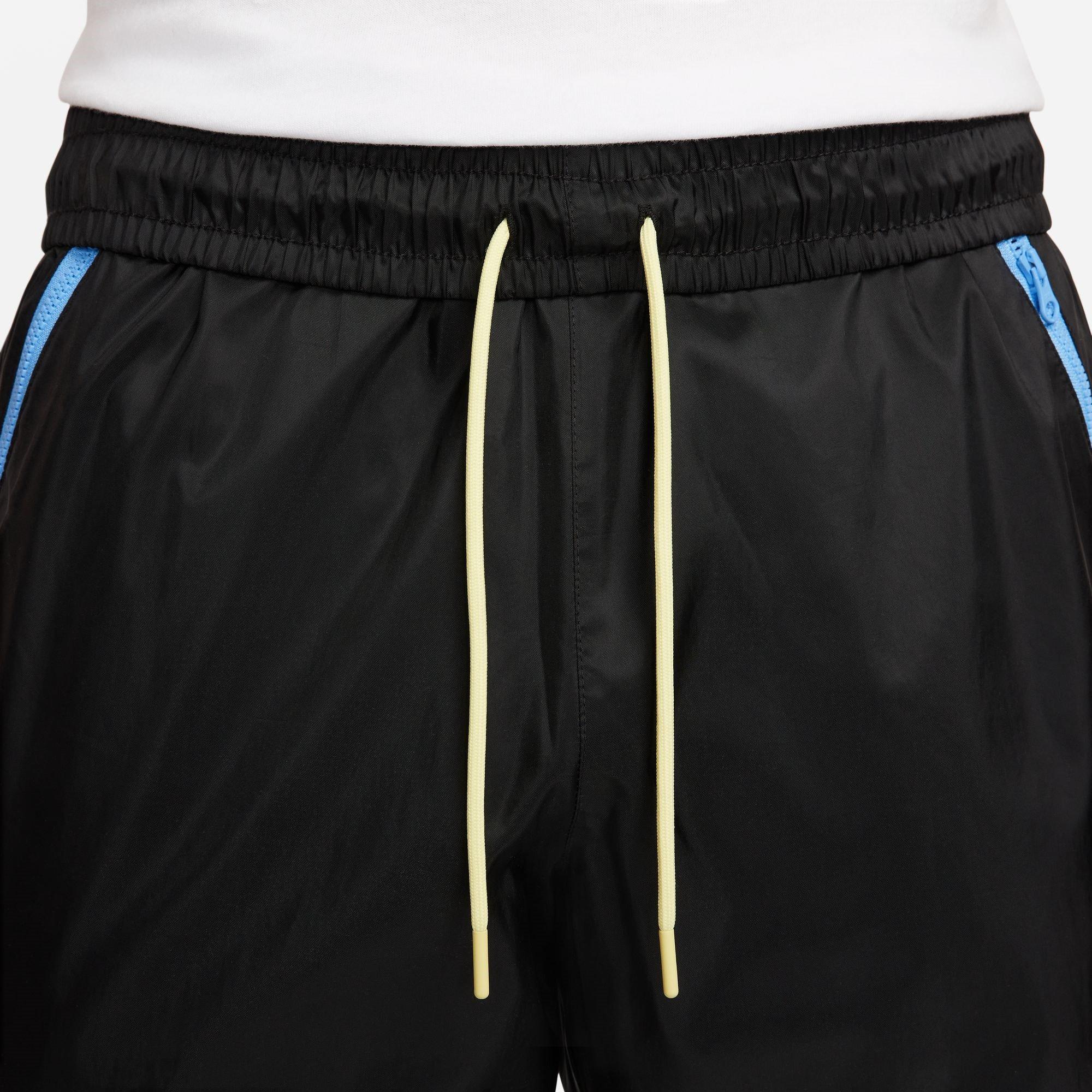 Preto/Azul - Nike - Windrunner Men's Woven Lined Pants - 6