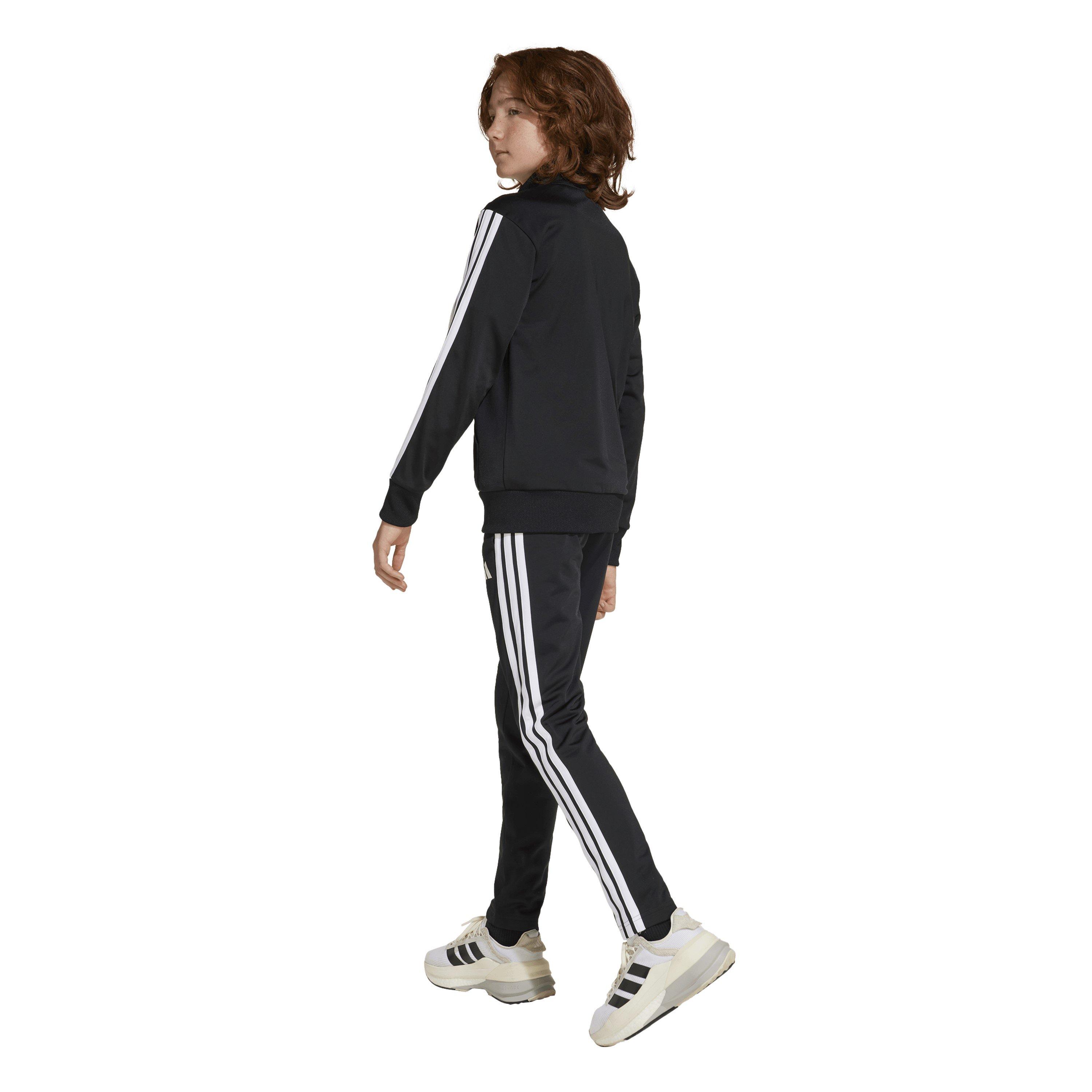 Nero/Grigio/Bianco - adidas - Essentials Tiberio Tracksuit - 5