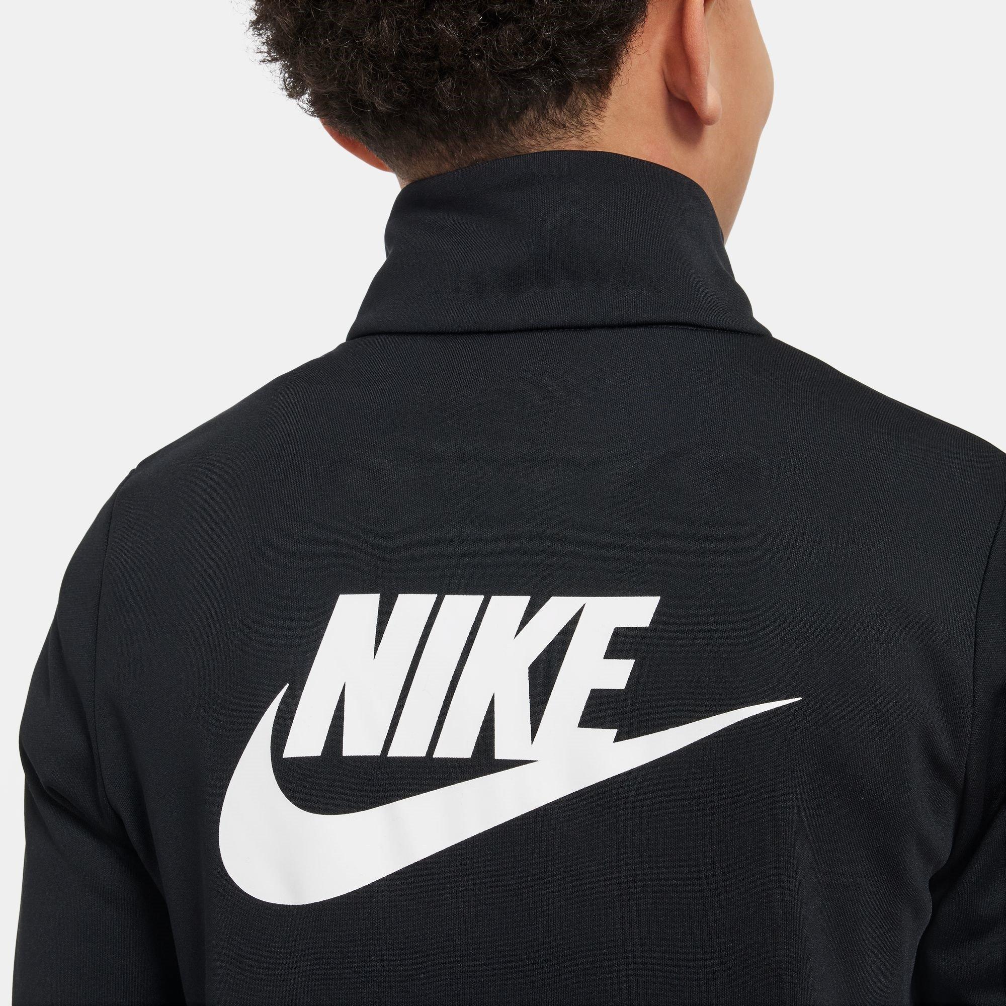 Black/Blk/White - Nike - Sportswear 2 Piece Juniors Tracksuit - 4