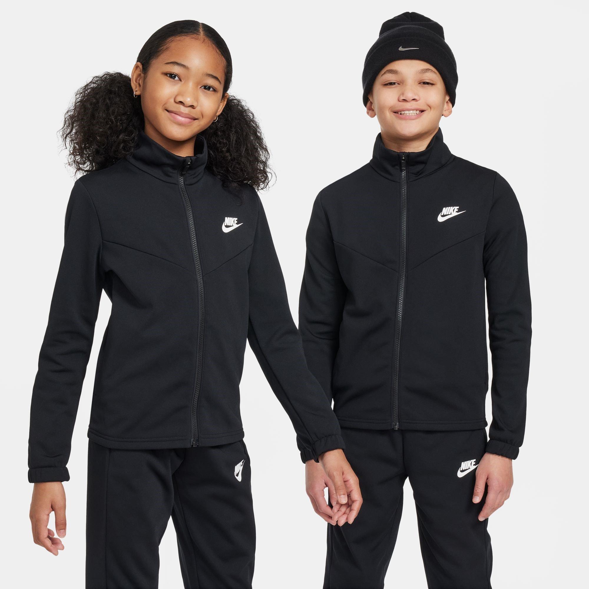 Black/Blk/White - Nike - Sportswear 2 Piece Juniors Tracksuit - 9