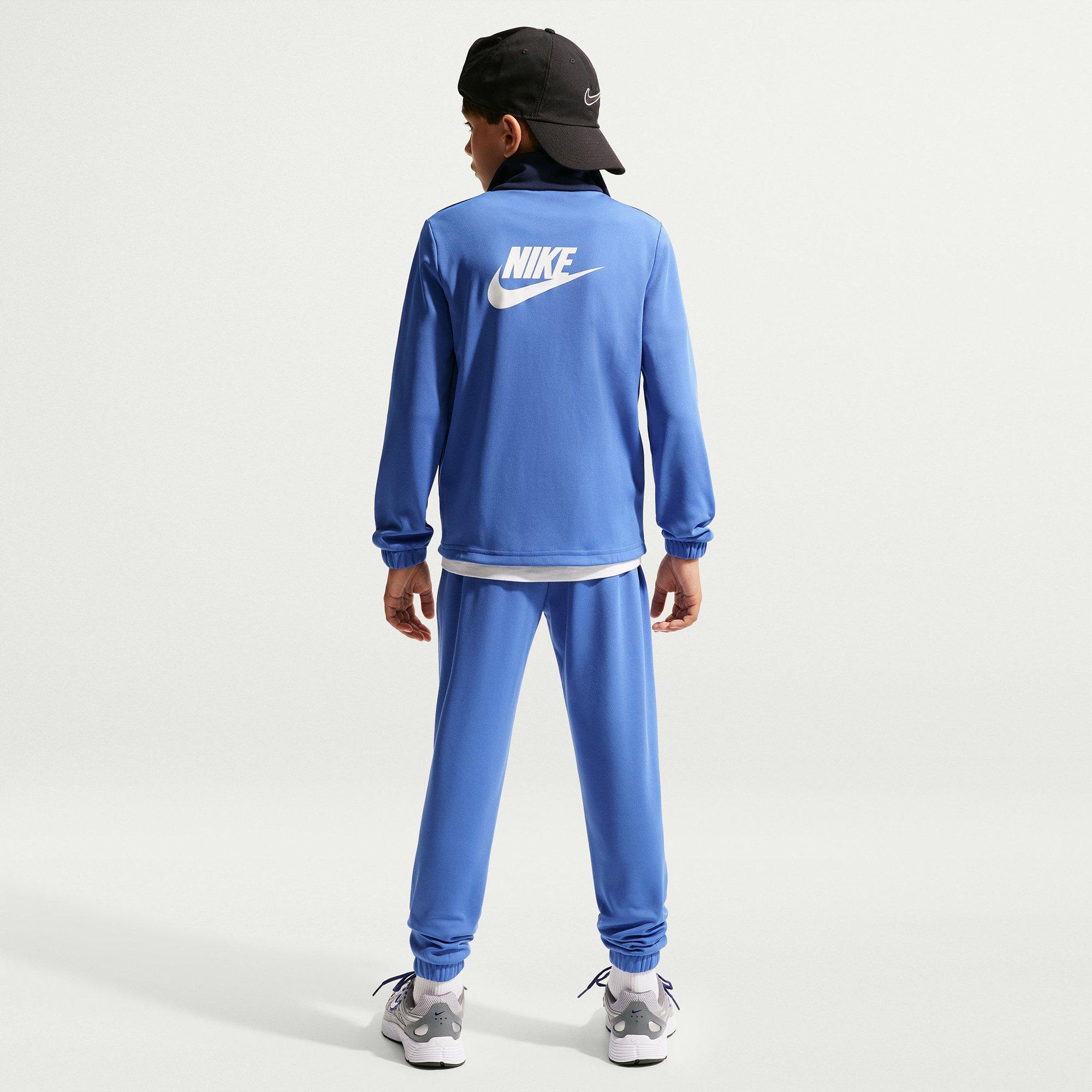 Navy/Blue/White - Nike - Sportswear 2 Piece Juniors Tracksuit - 2