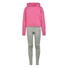 adidas OTH Fleece Tracksuit Junior Girls