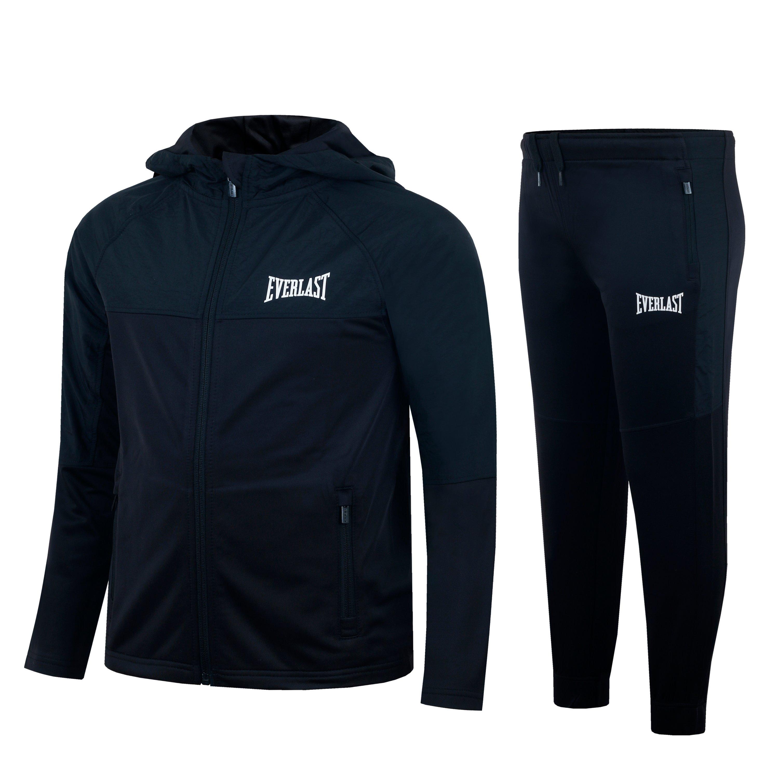 Zwart/Grijs - Everlast - Kids' Woven Tracksuit - 3
