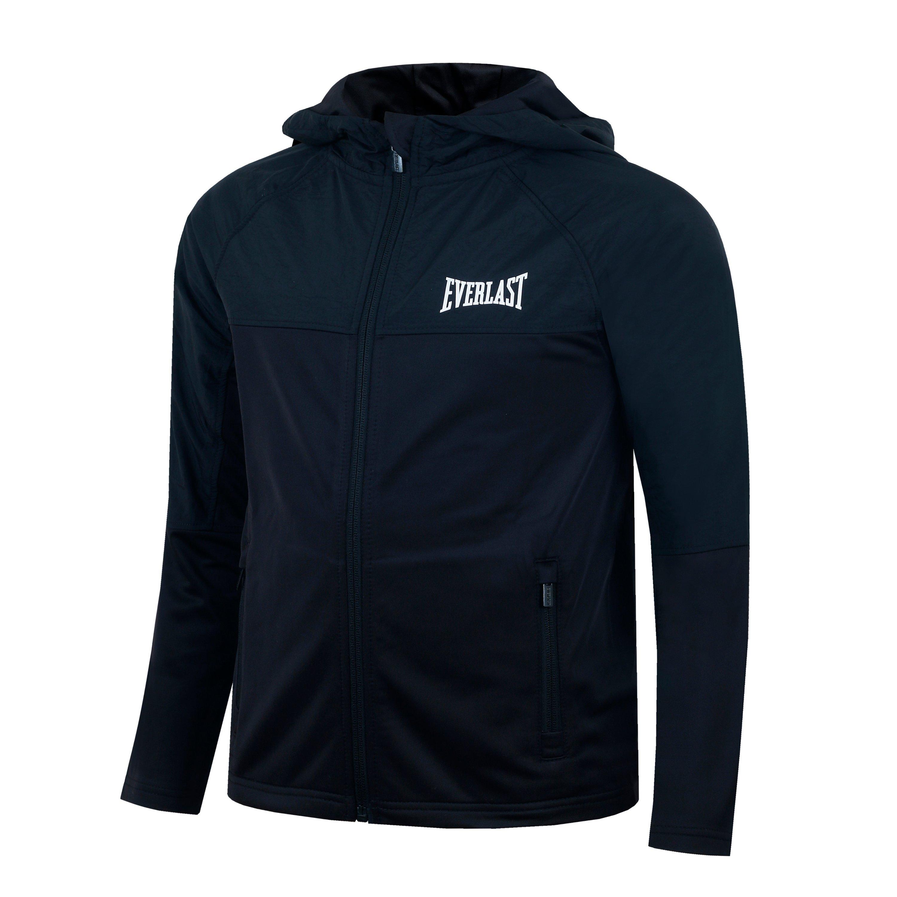 Zwart/Grijs - Everlast - Kids' Woven Tracksuit - 4