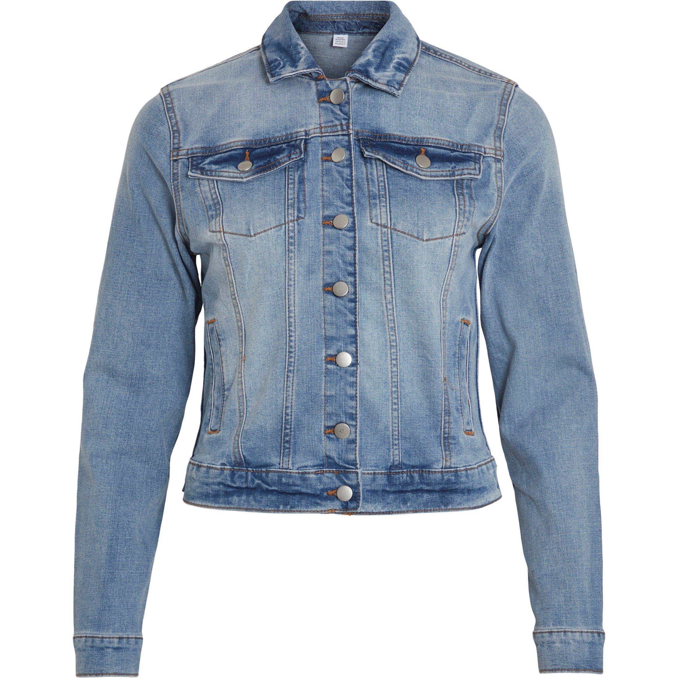 Lys Vask - Vila - Women's Show Cotton Long Sleeve Denim Jacket - 6