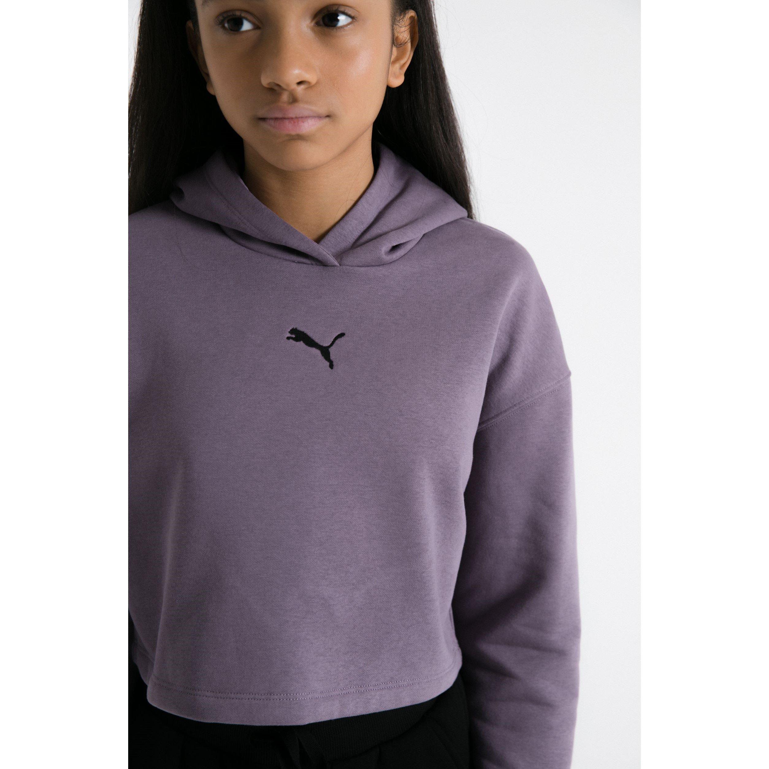 Violet/Noir - Puma - Fleece Tracksuit Junior Girls - 4