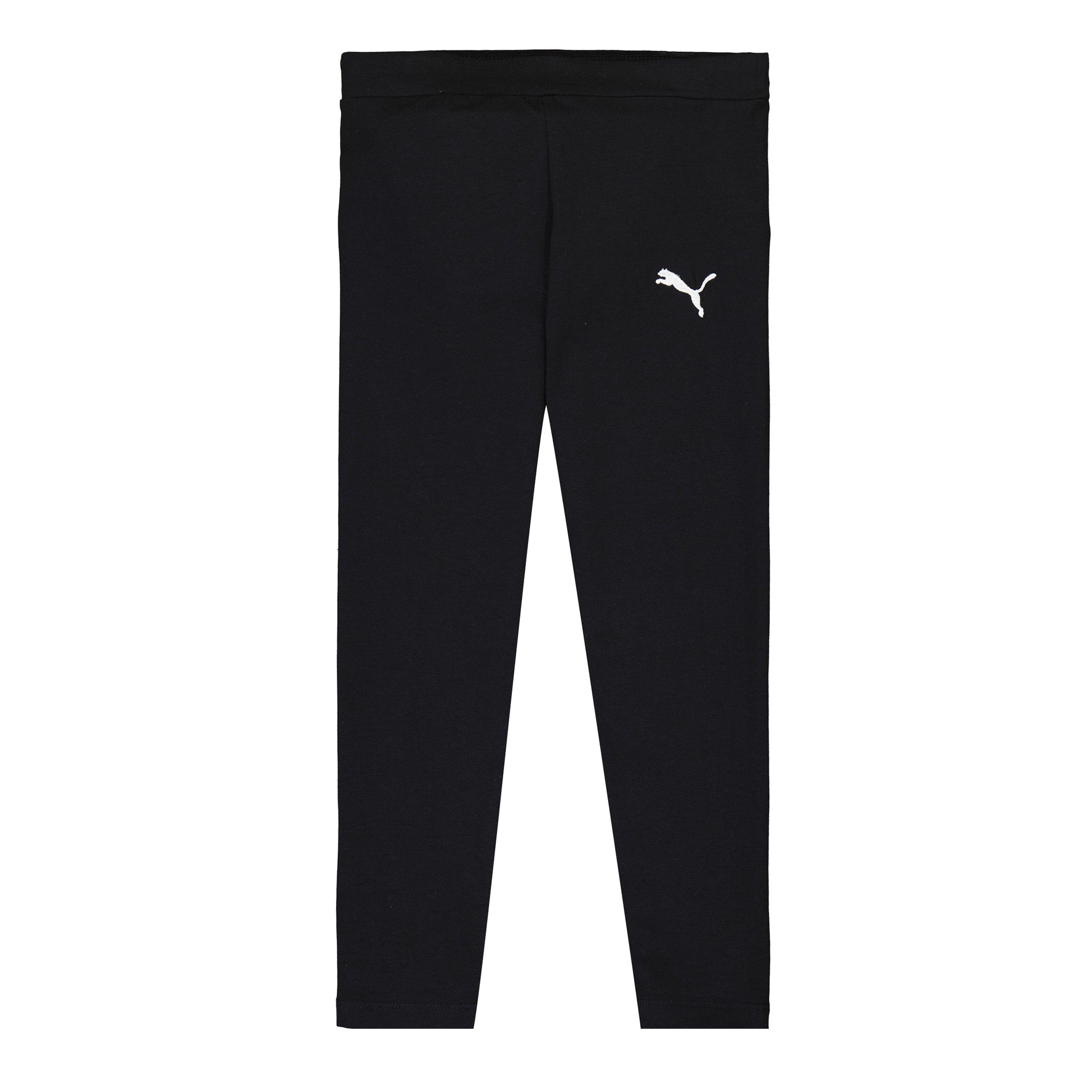 Black/White - Puma - Crew Sweater Leggings Set Junior Girls - 7