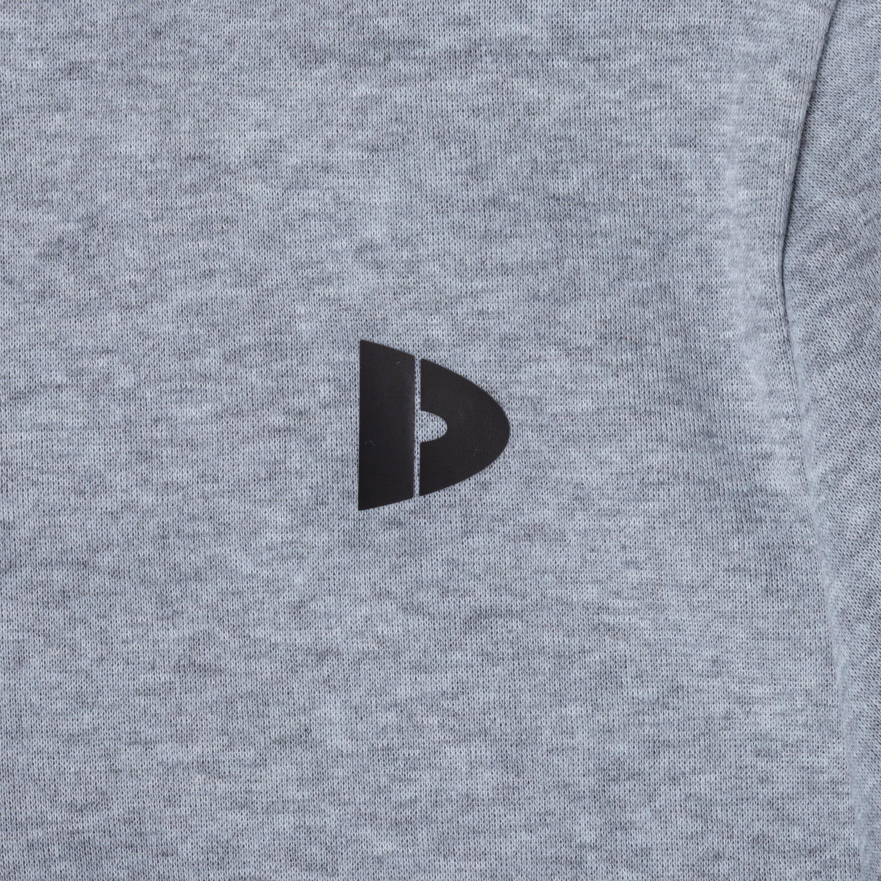 Grey/Black - Donnay - Fleece Tracksuit Juniors - 3