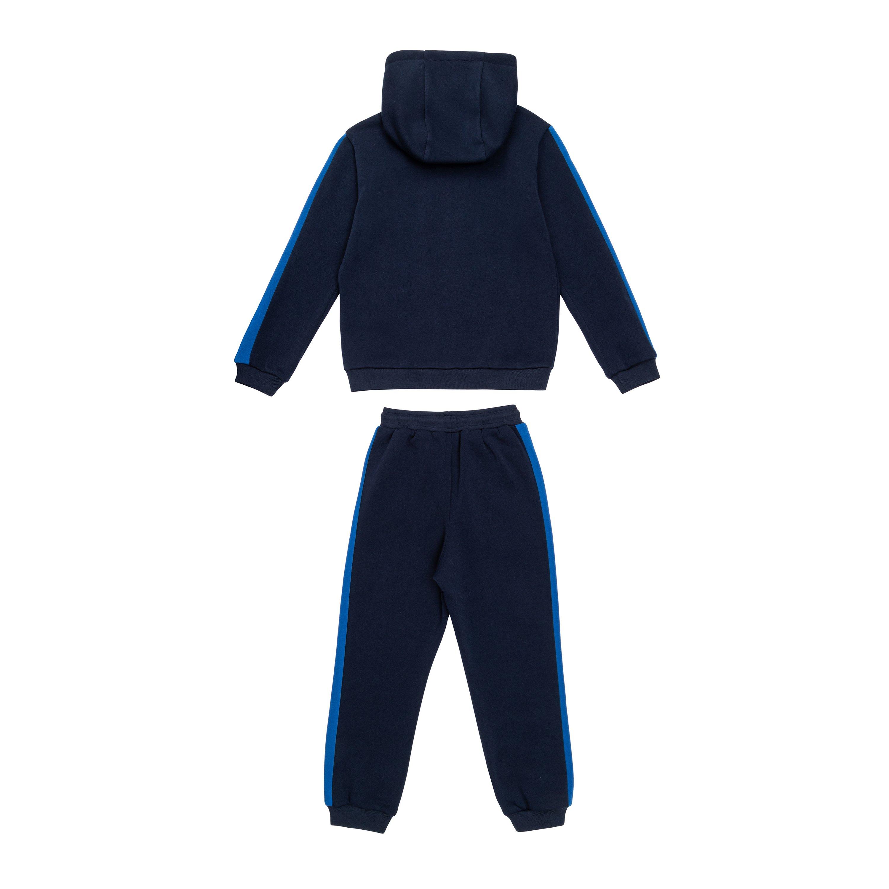 Marinho/Azul Royal - Donnay - Fleece Tracksuit Juniors - 2