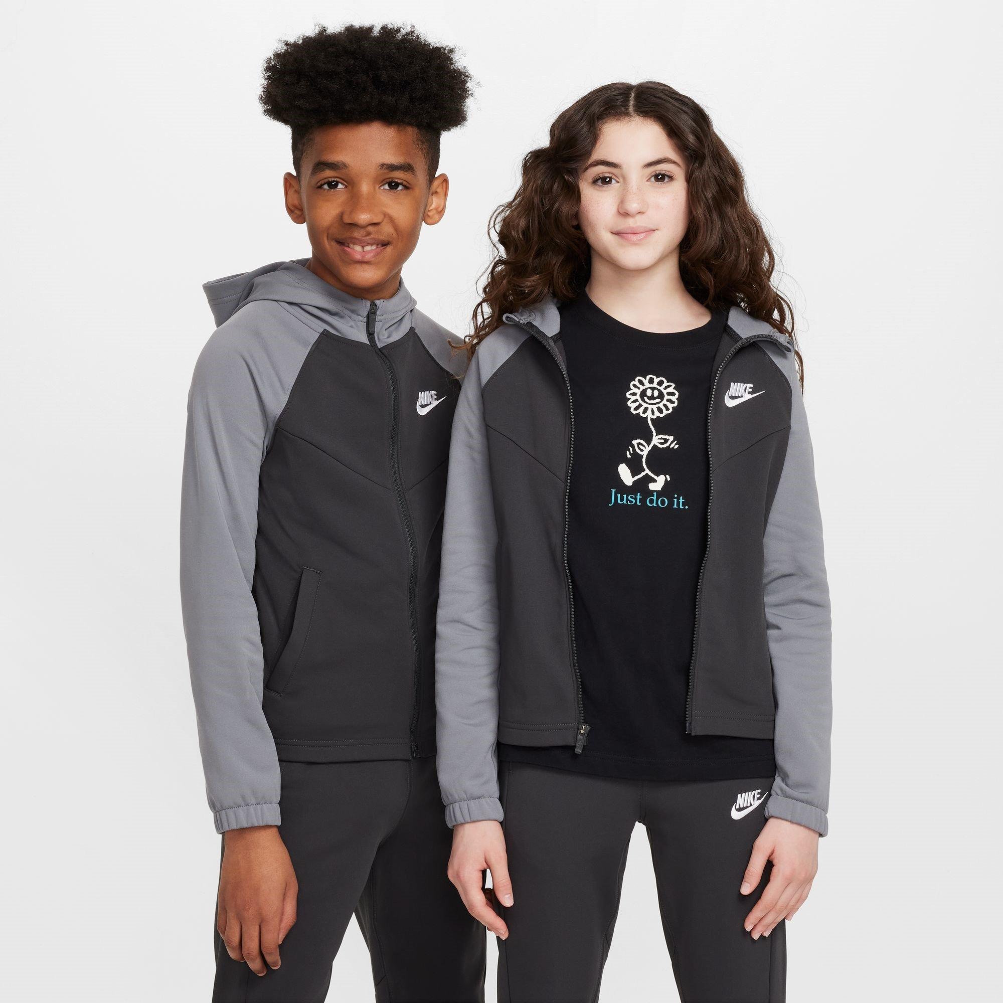 Grau/Rauch - Nike - Sportswear Big Kids' Tracksuit - 4
