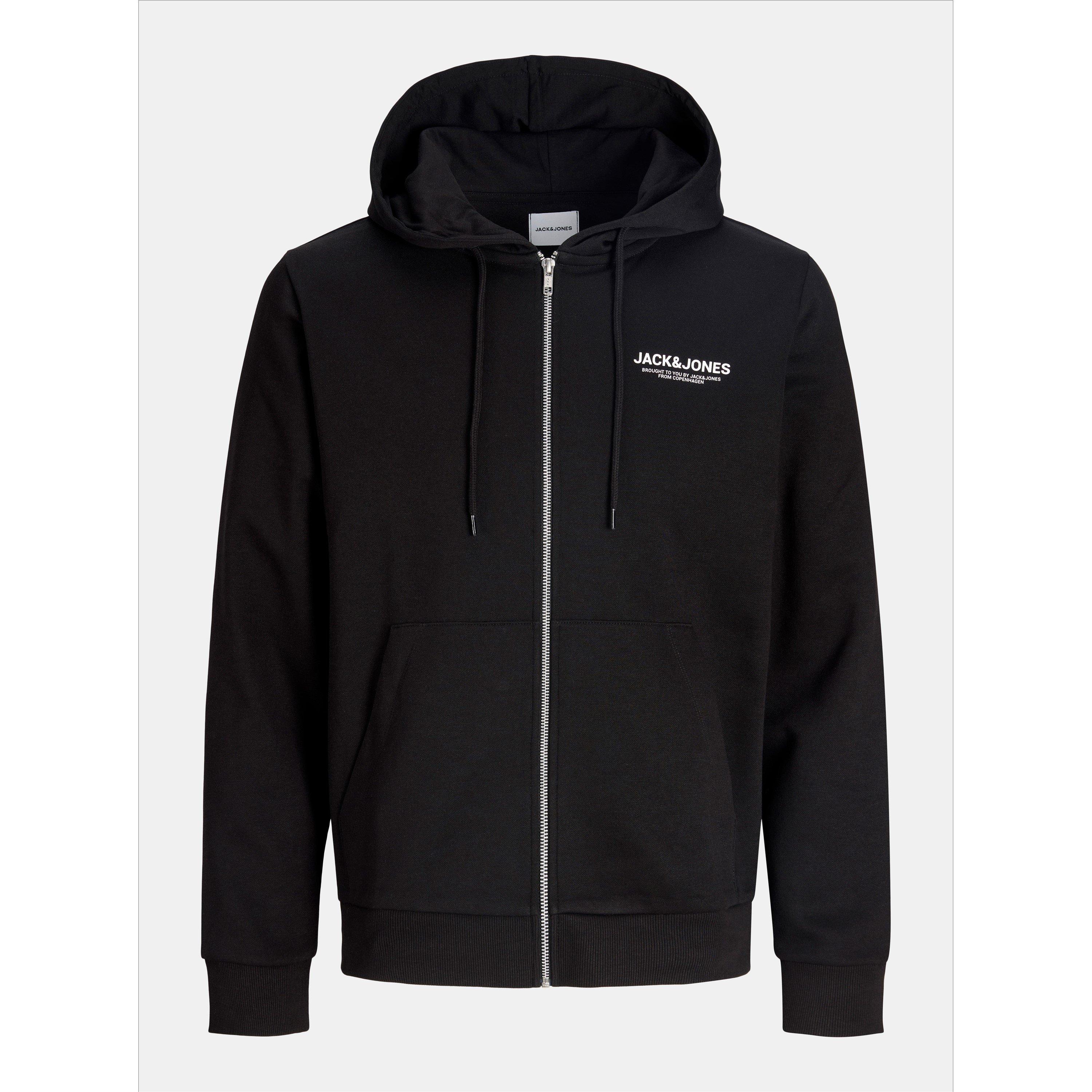 Schwarz - Jack and Jones - Mason Zip Hoodie Set Mens - 2