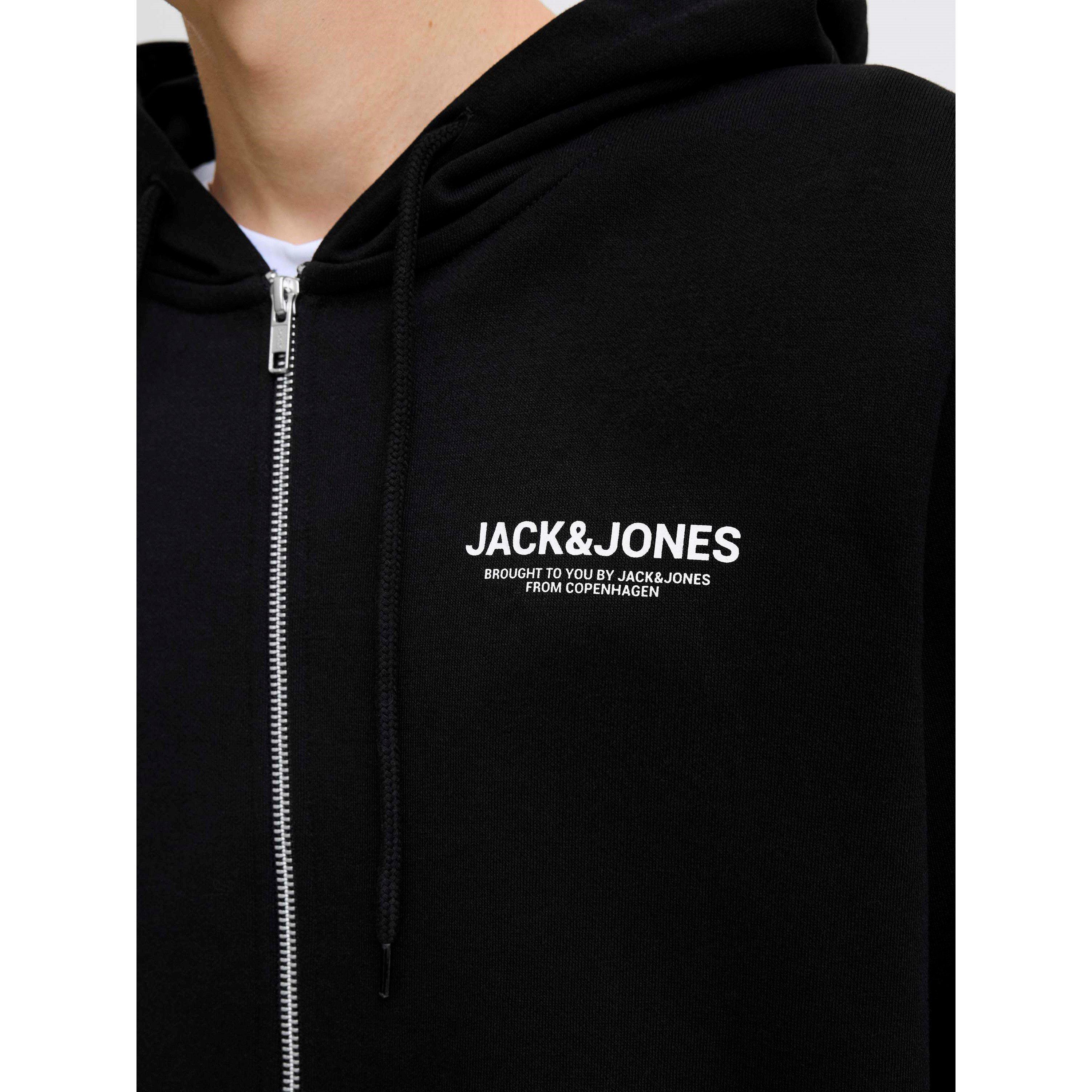 Schwarz - Jack and Jones - Mason Zip Hoodie Set Mens - 5