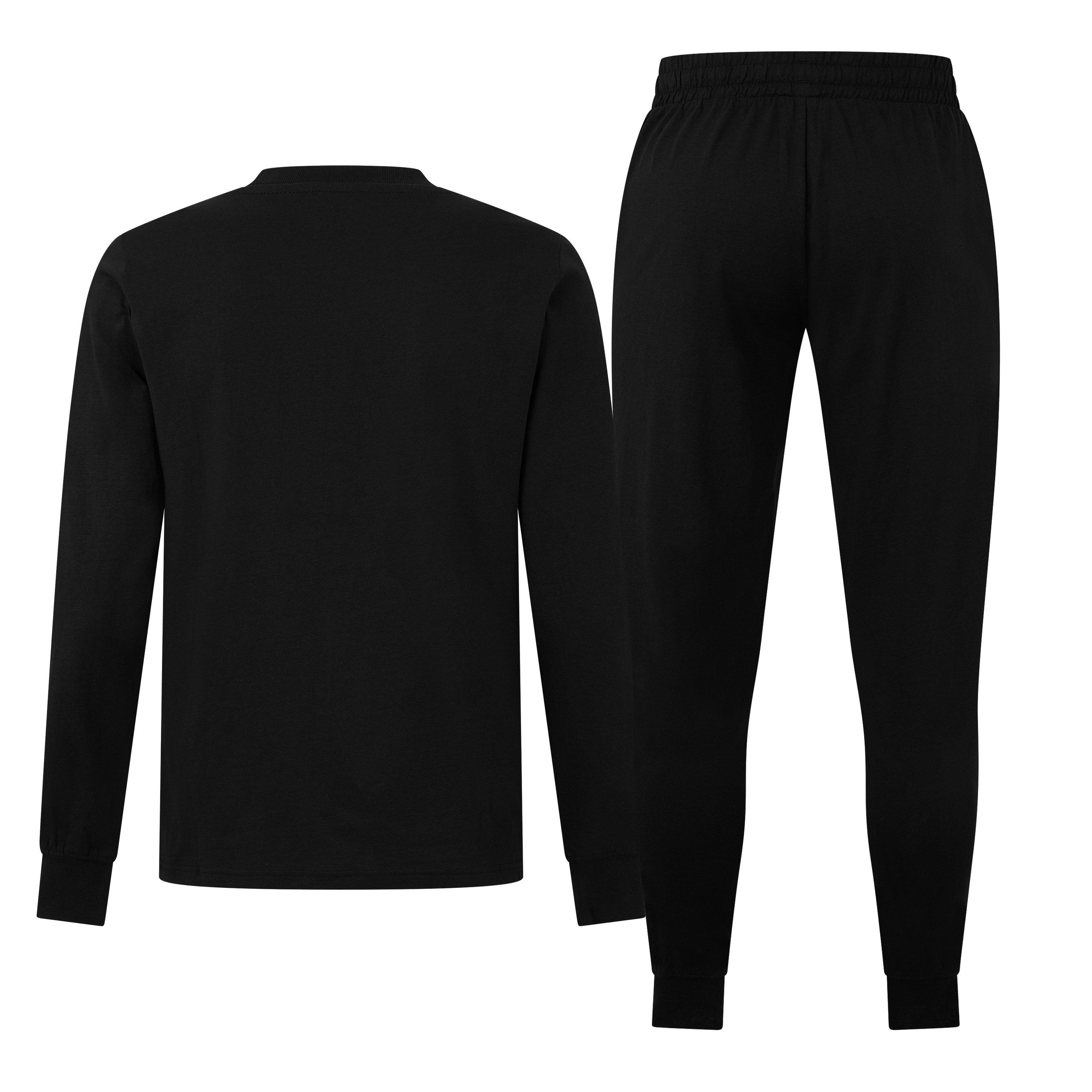 Puma Schwarz - Puma - Men's Leisurewear Long Fleece Full Tracksuit - 2
