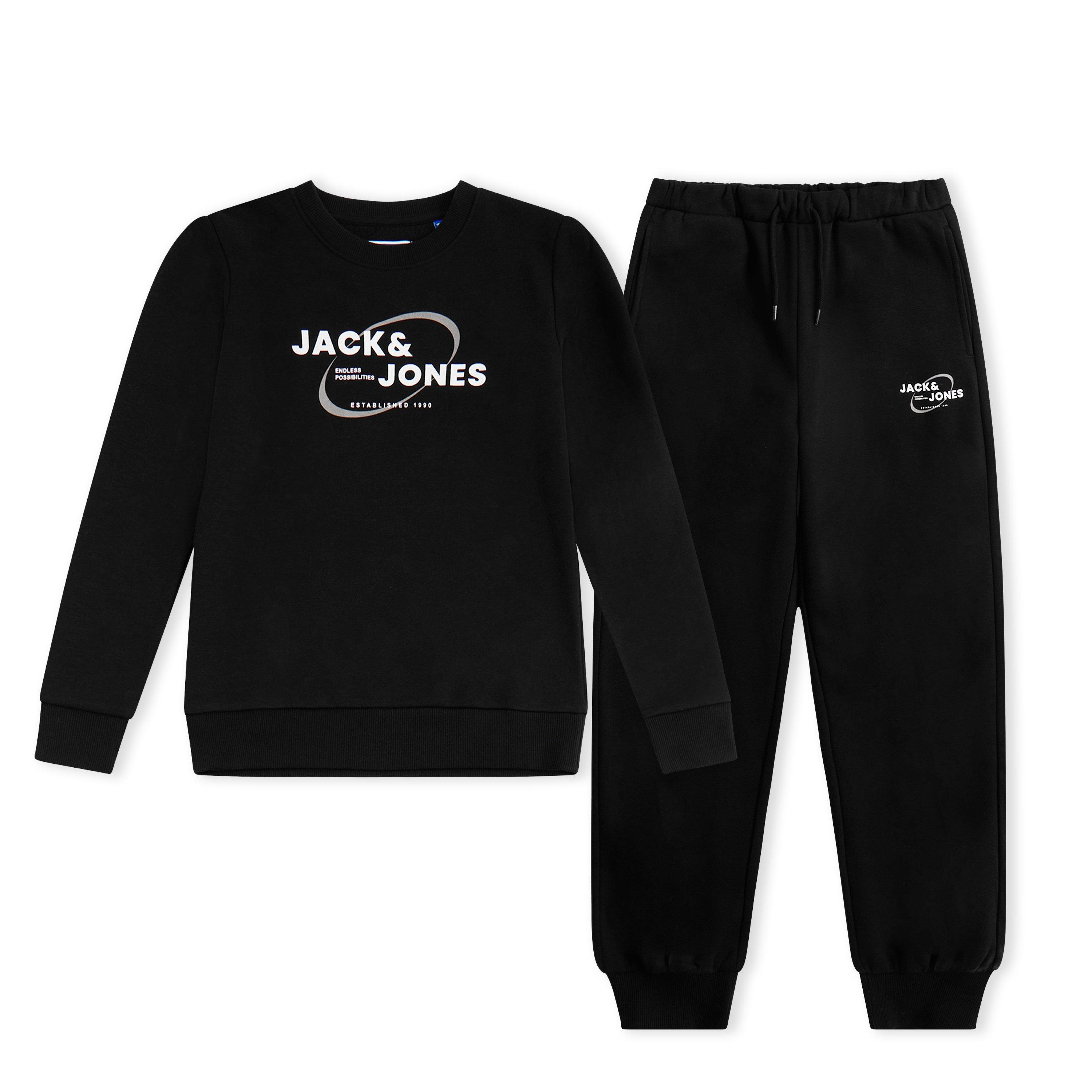 Preto - Jack and Jones - Jack Future Crw Neck Jn64 - 1