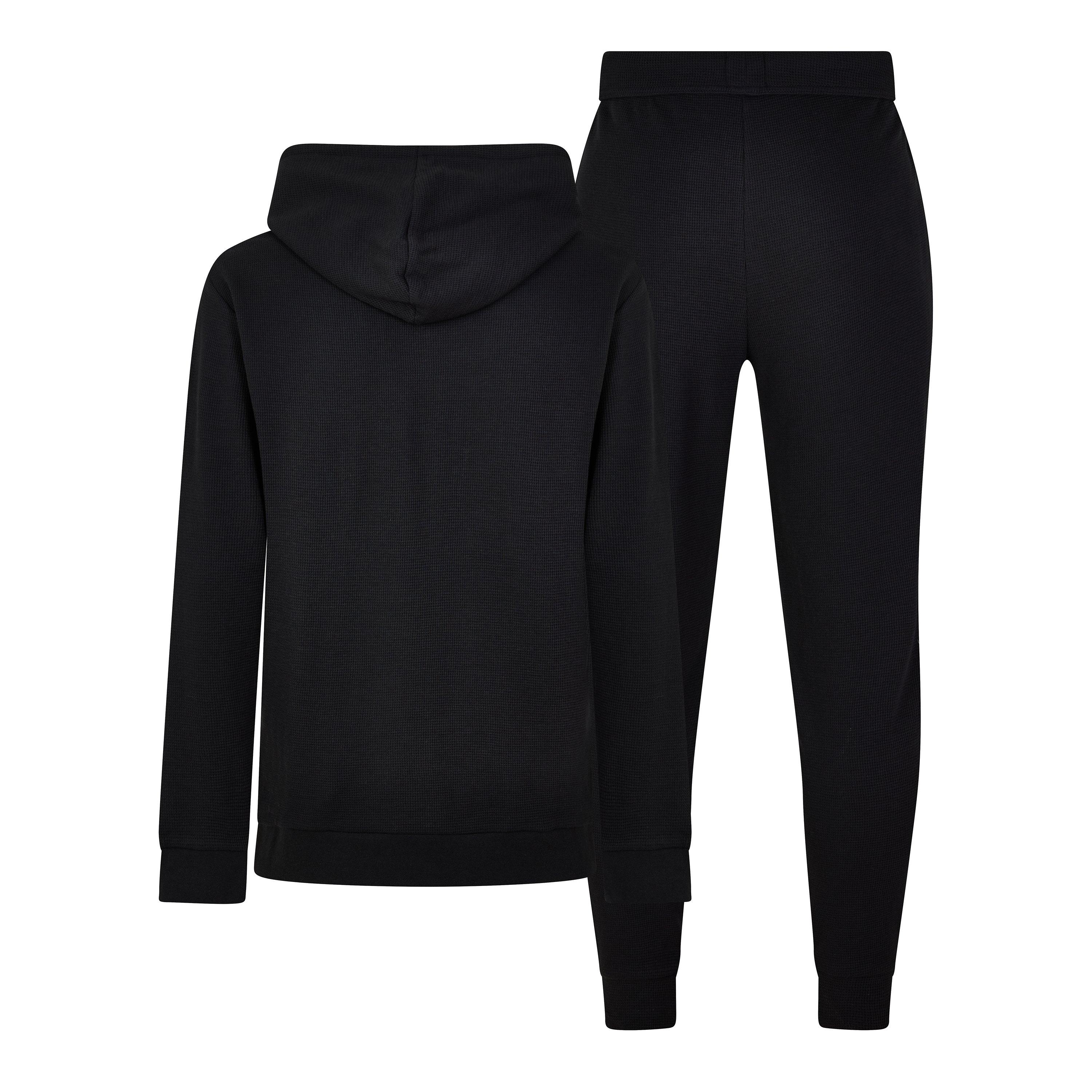 Negro 004 - Boss - Men's Waffle Cotton Tracksuit - 2
