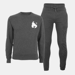 Money Sig Line Fleece Crew Tracksuit