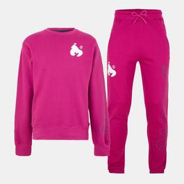 Money Sig Line Fleece Crew Tracksuit