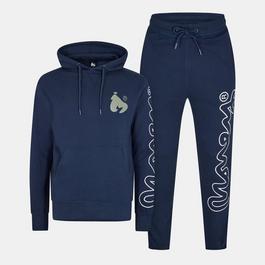 Money Sig Line Fleece Hood Tracksuit