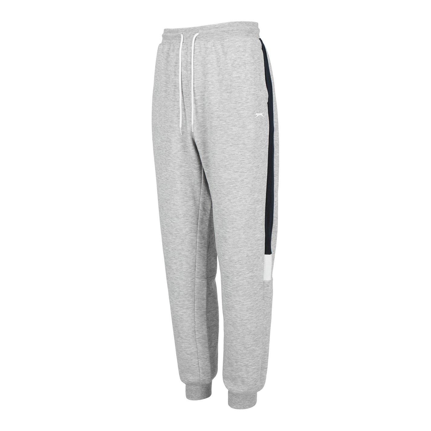 Grigio melange/Navy - Slazenger - Zip Tracksuit Mens - 6