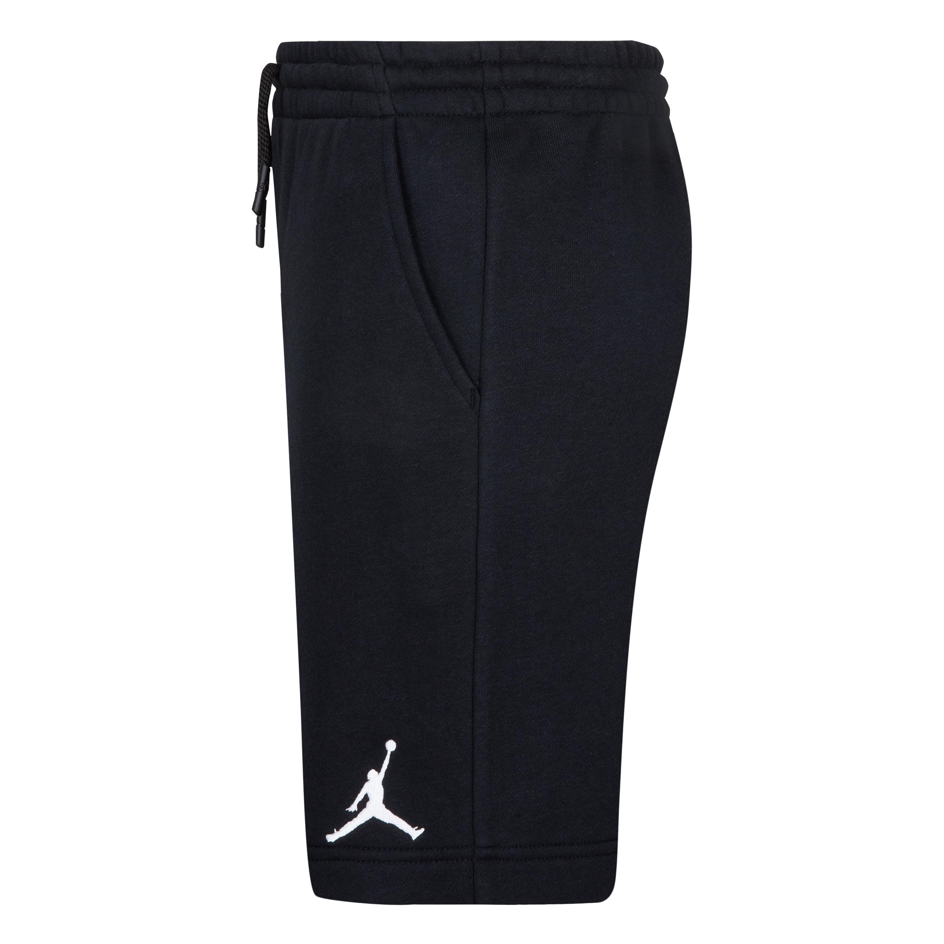 Sort/Hvid - Air Jordan - Shorts Junior Boys - 3