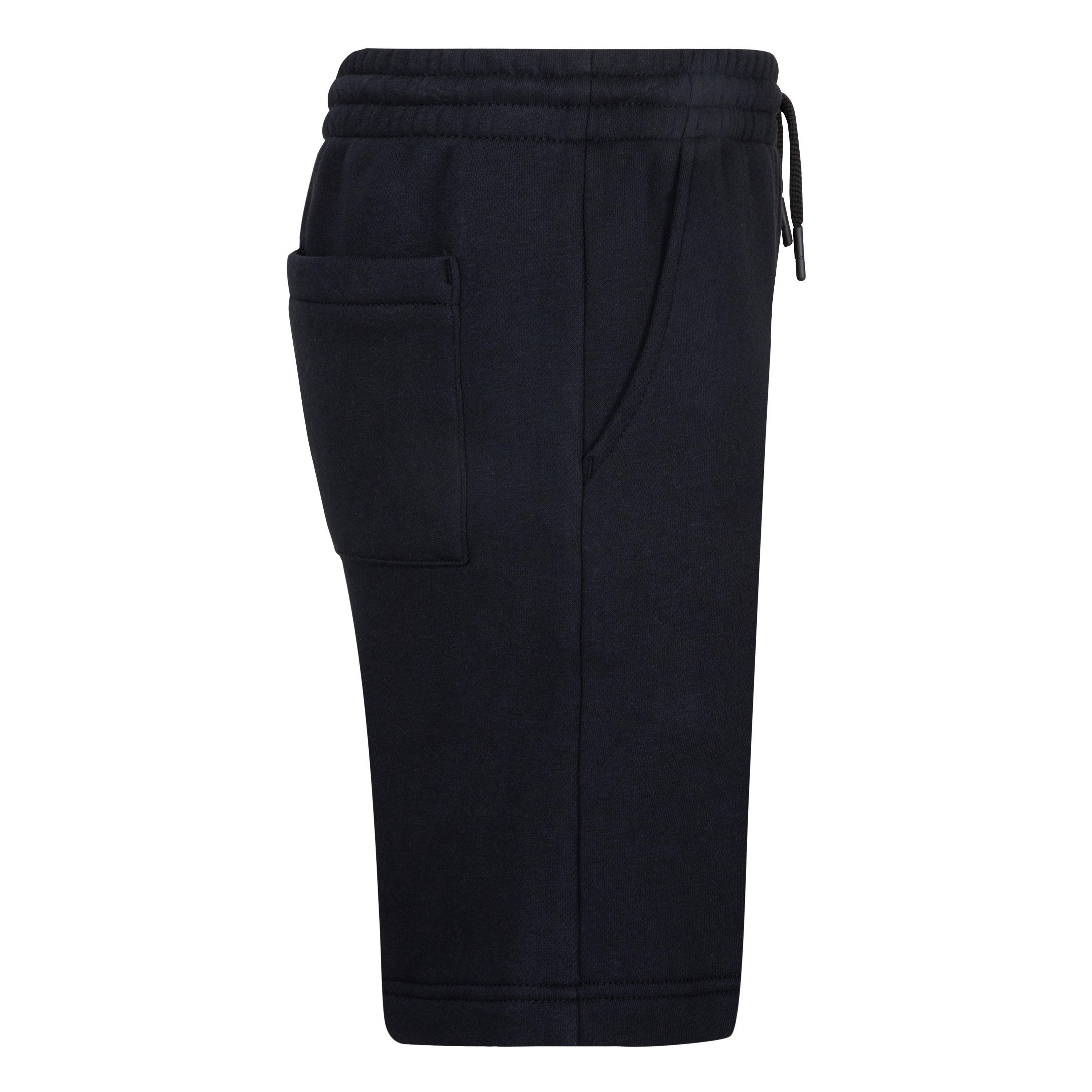 Sort/Hvid - Air Jordan - Shorts Junior Boys - 4