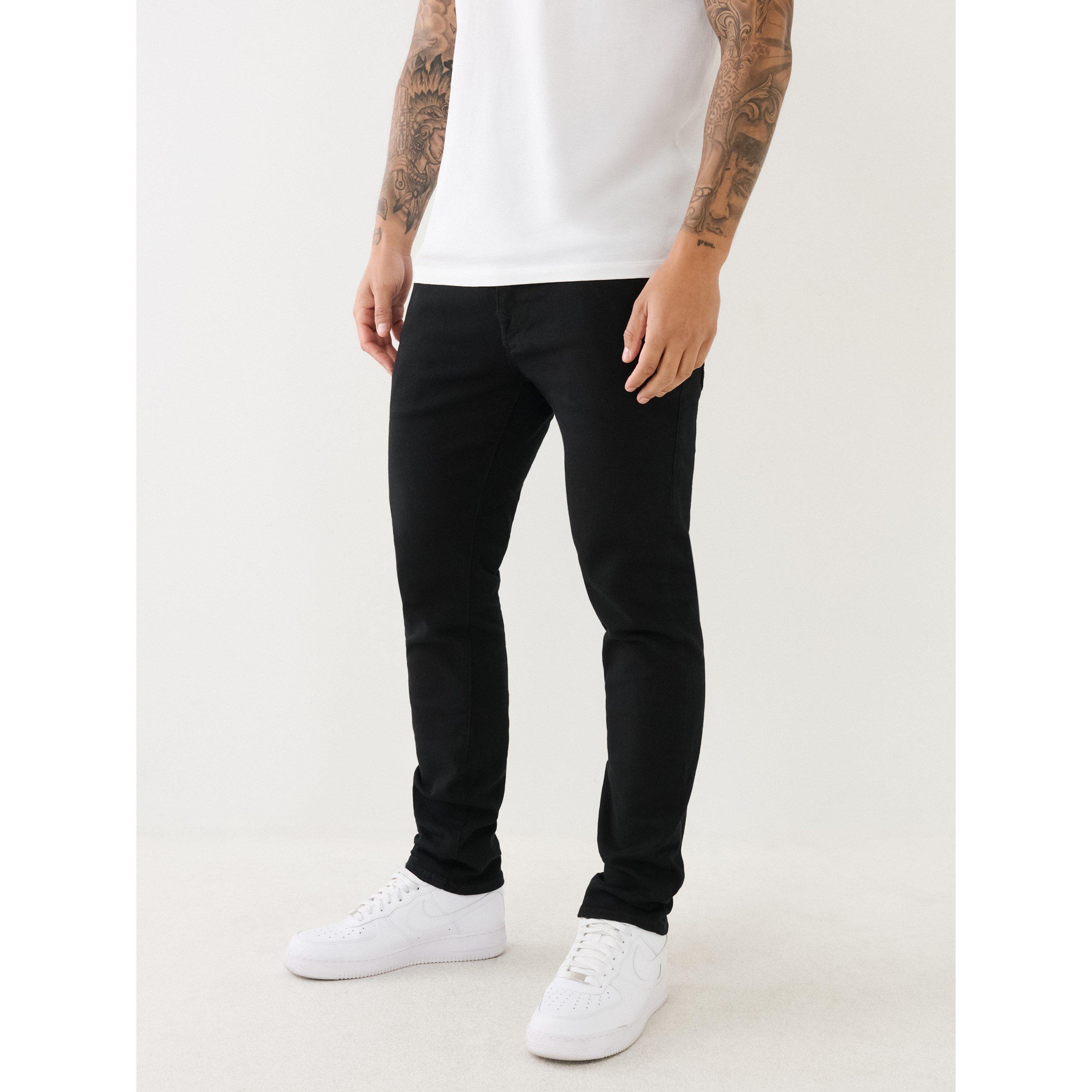 True Religion Men's Rocco Tapered Jeans - 2Sb Black - 36W R