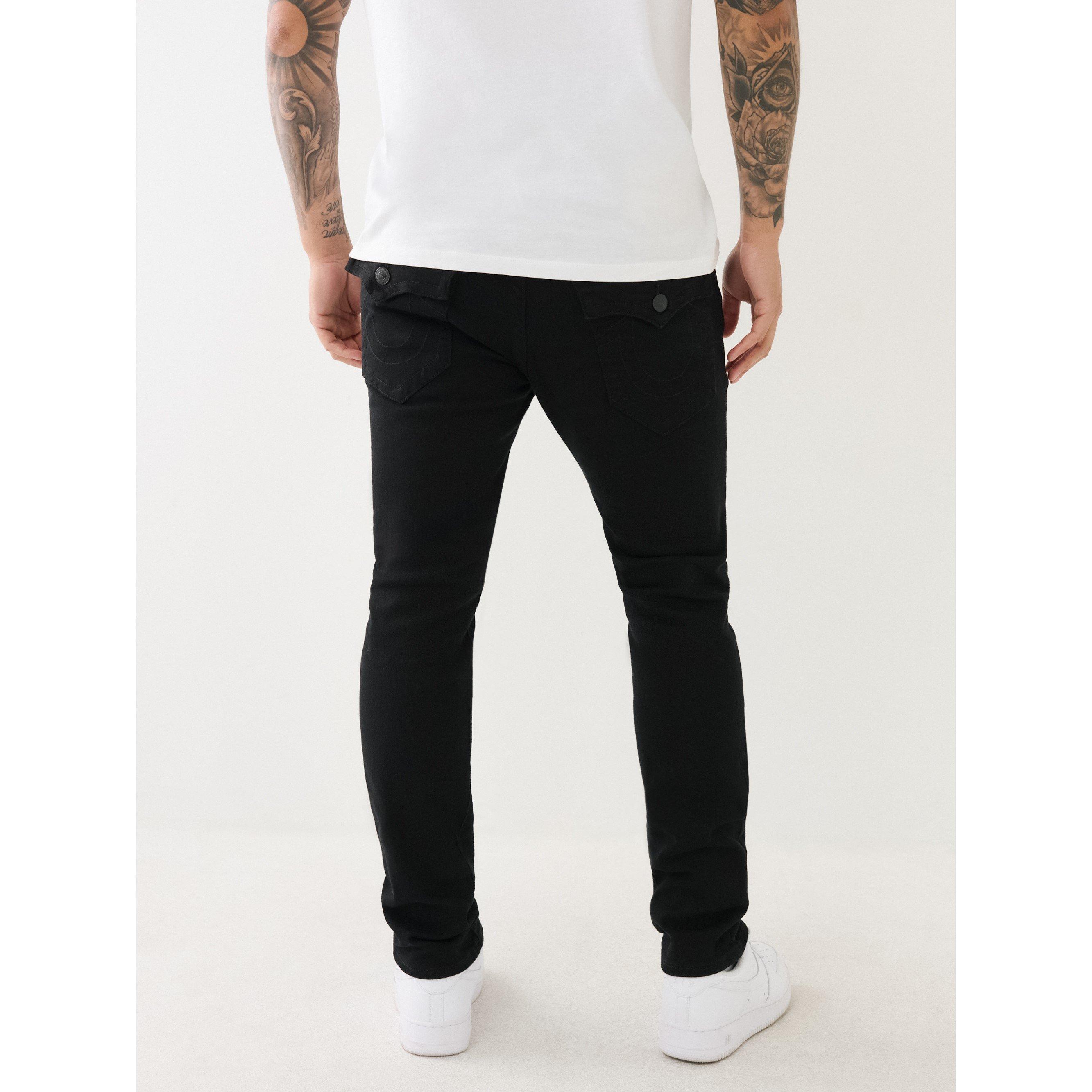 2SB Black - True Religion - Men's Rocco Tapered Jeans - 2