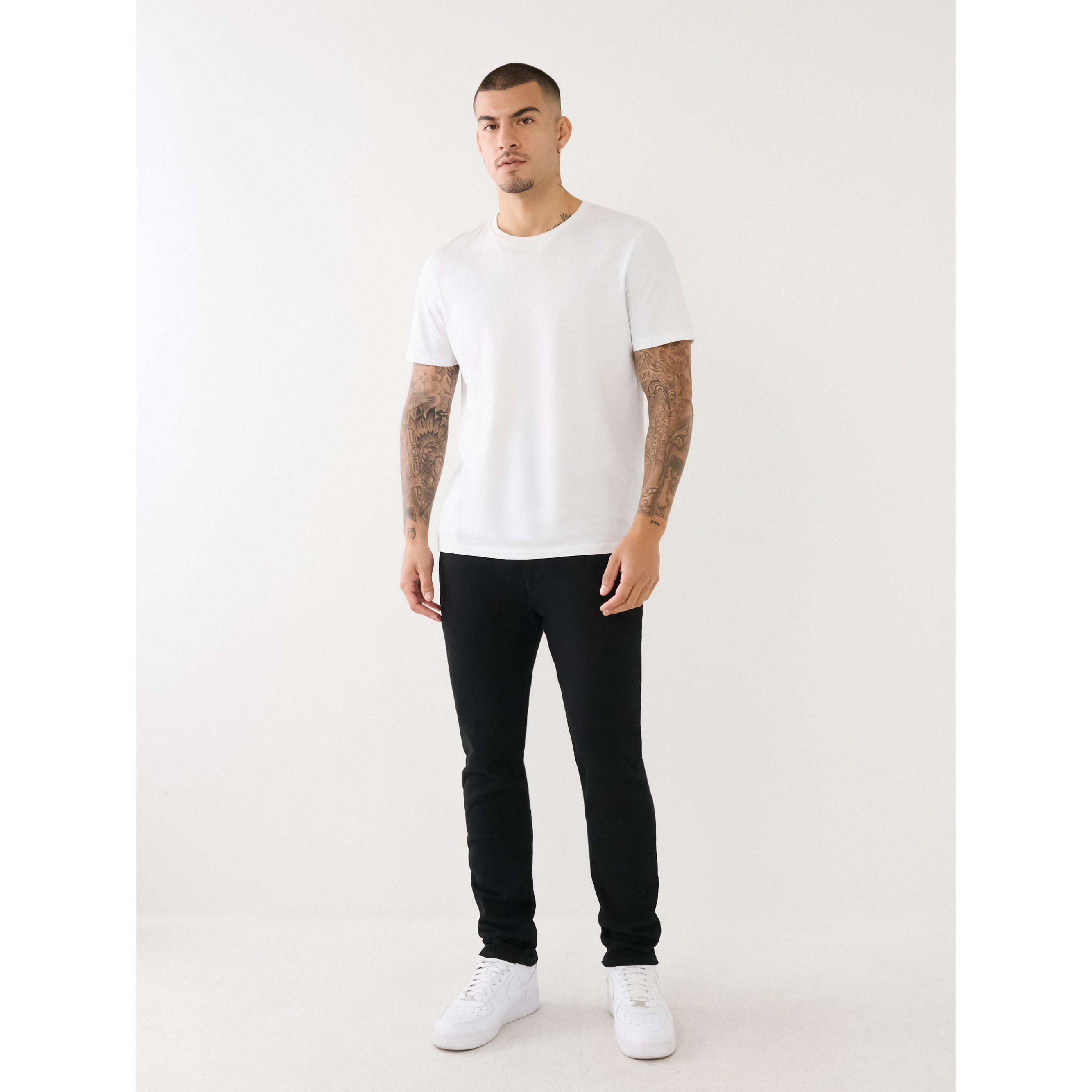 2SB Black - True Religion - Men's Rocco Tapered Jeans - 4