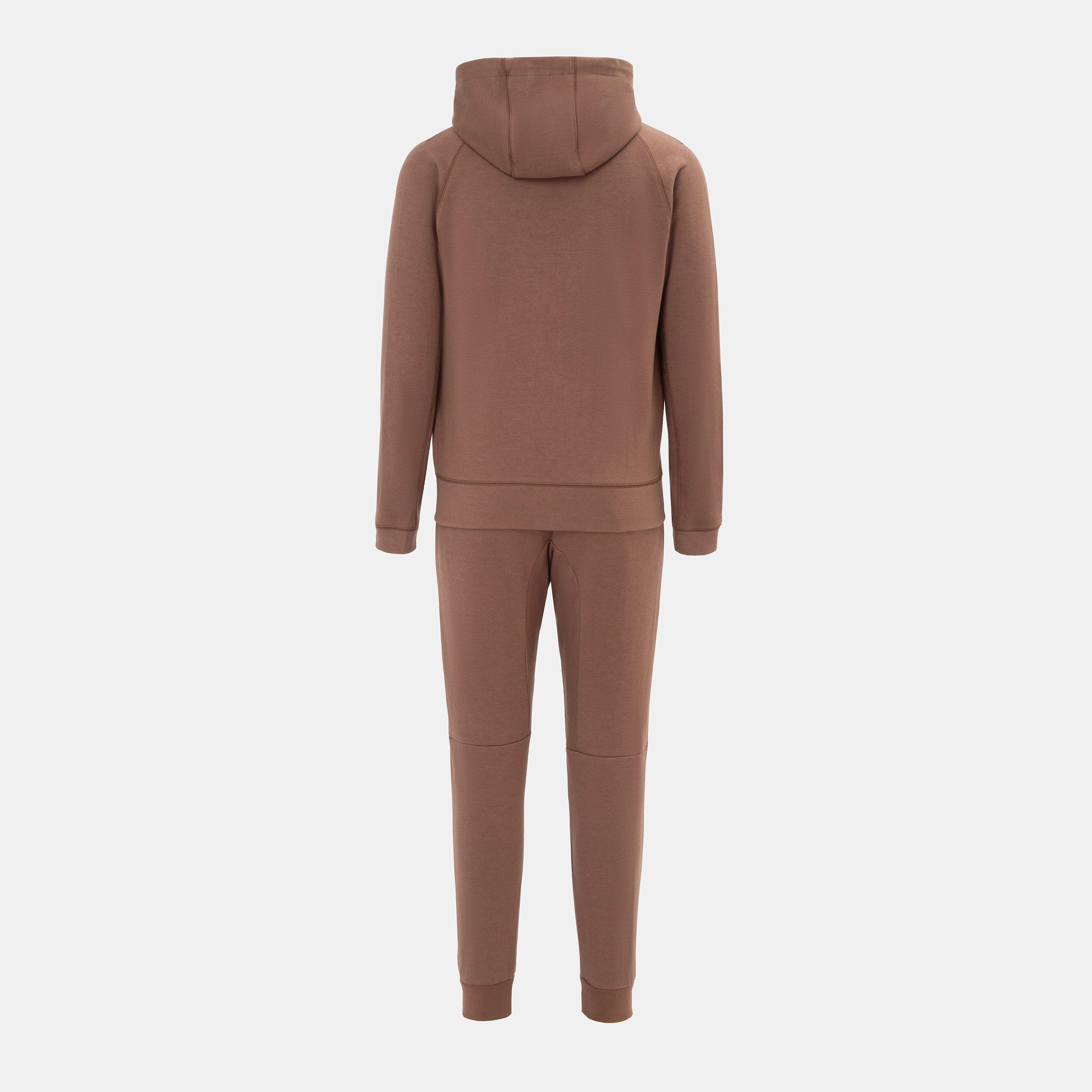 Brown - Lonsdale - Mens Tracksuit - 2