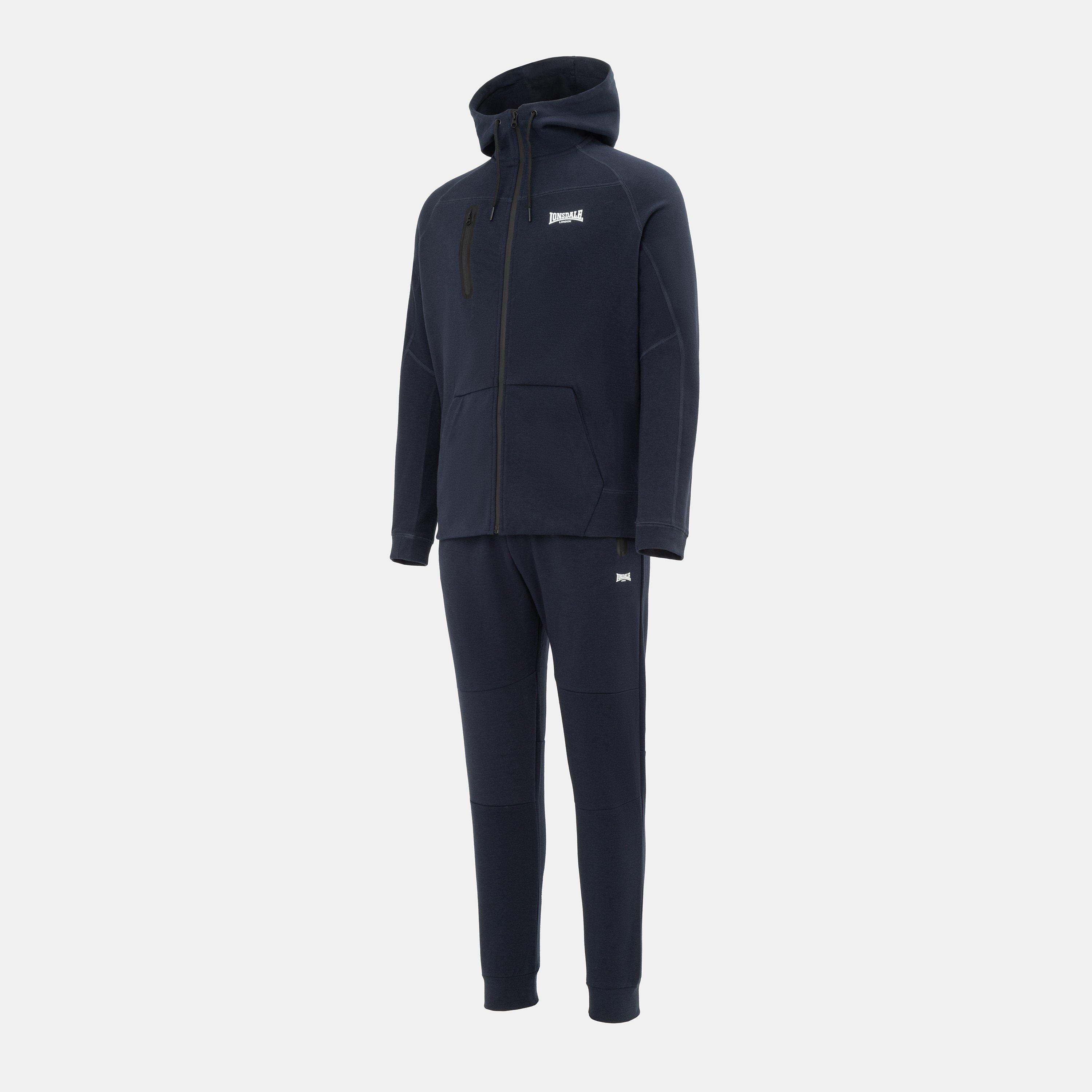 Navy - Lonsdale - Mens Tracksuit - 3