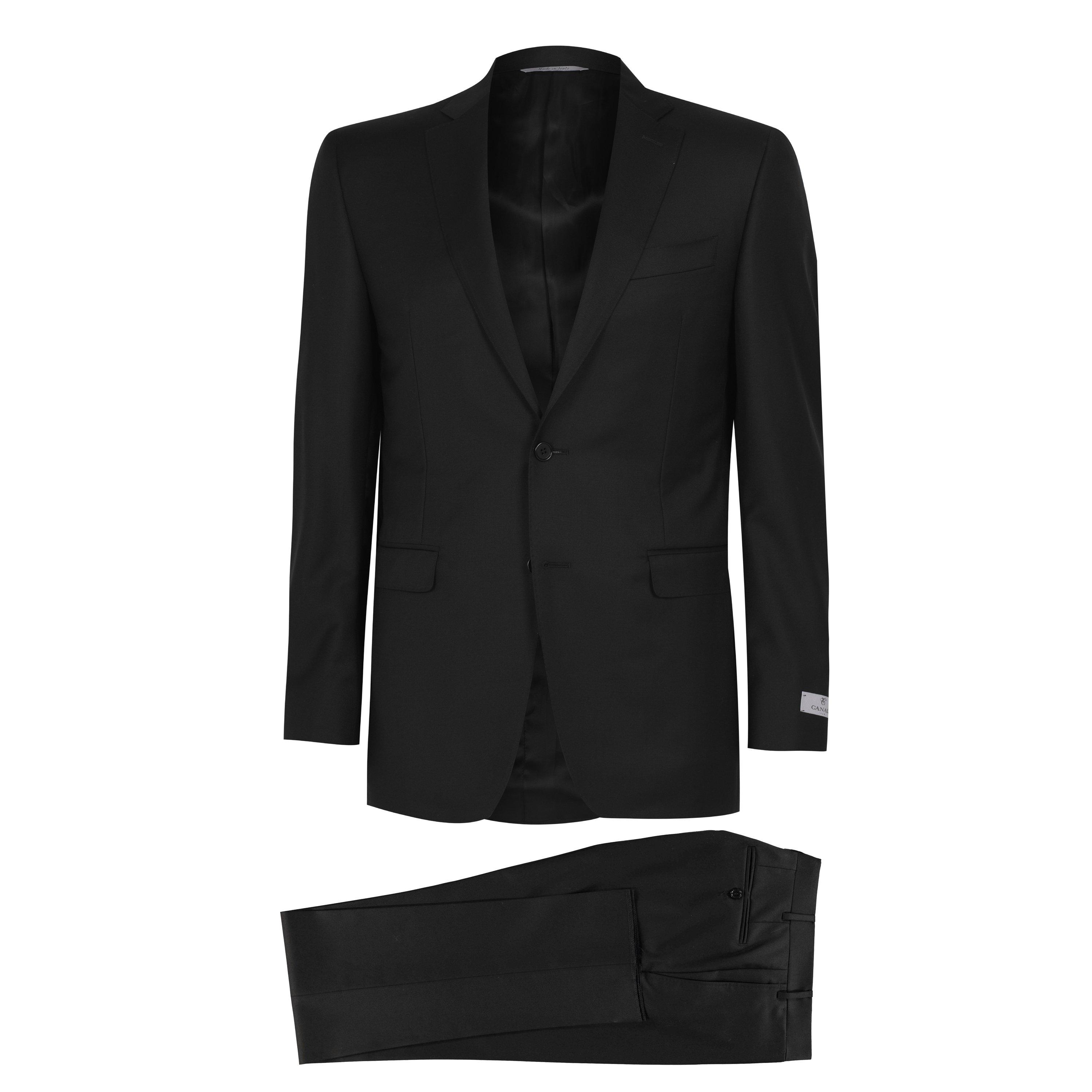 Black 10 - Canali - Milano Two Piece Suit - 9