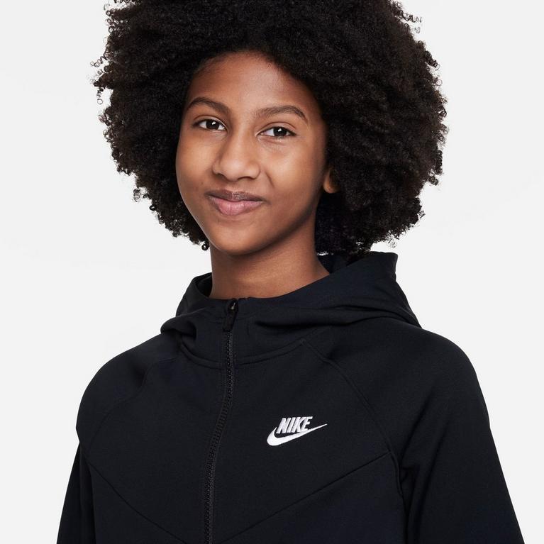 Noir/blanc - Nike - Sportswear Big Kids' (Girls') Tracksuit - 4