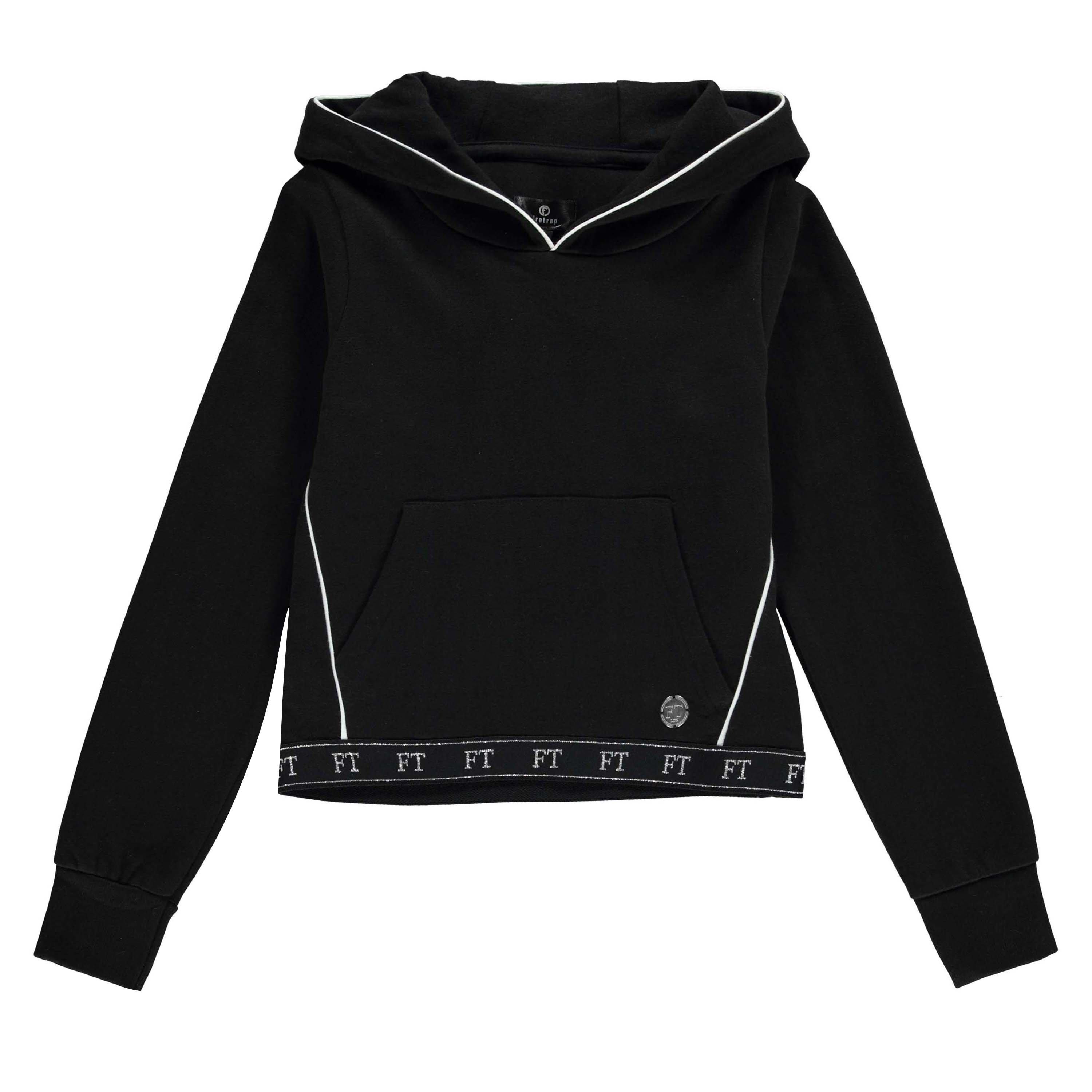 Jet Black - Firetrap - 2 Piece Jogging Set Junior Girls - 5