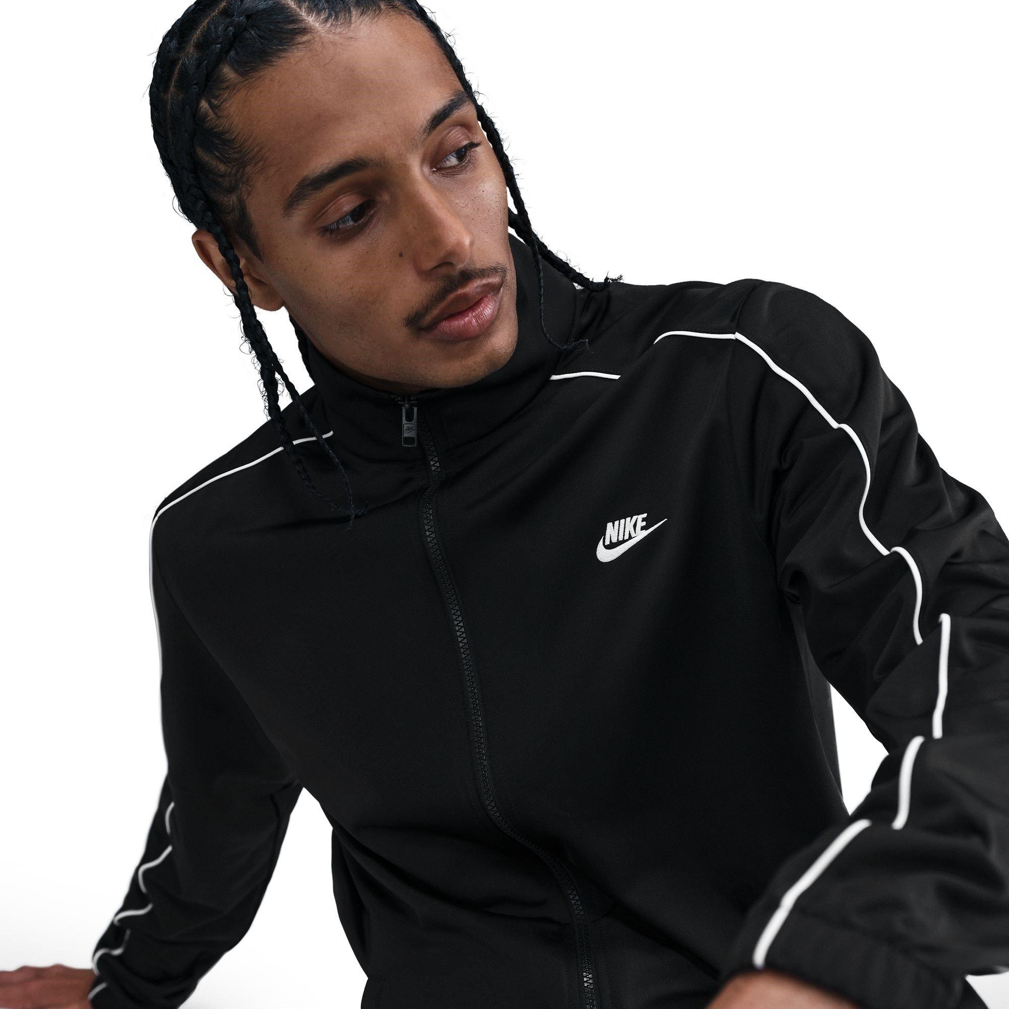 Sort/Hvid - Nike - Club PK Tracksuit Mens - 11