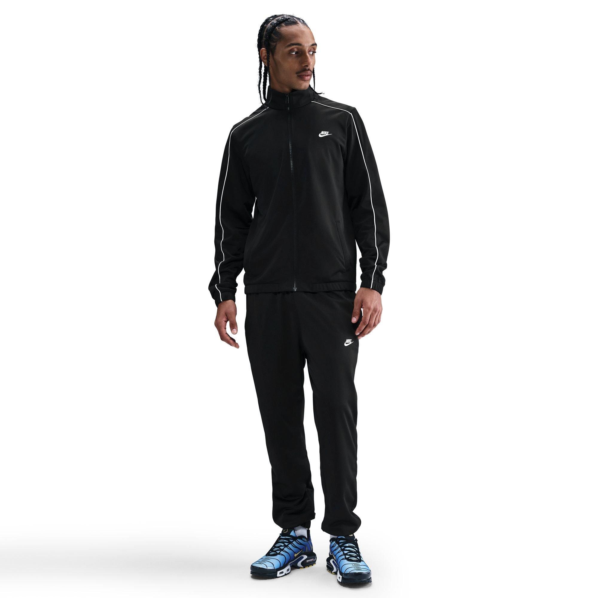 Sort/Hvid - Nike - Club PK Tracksuit Mens - 3