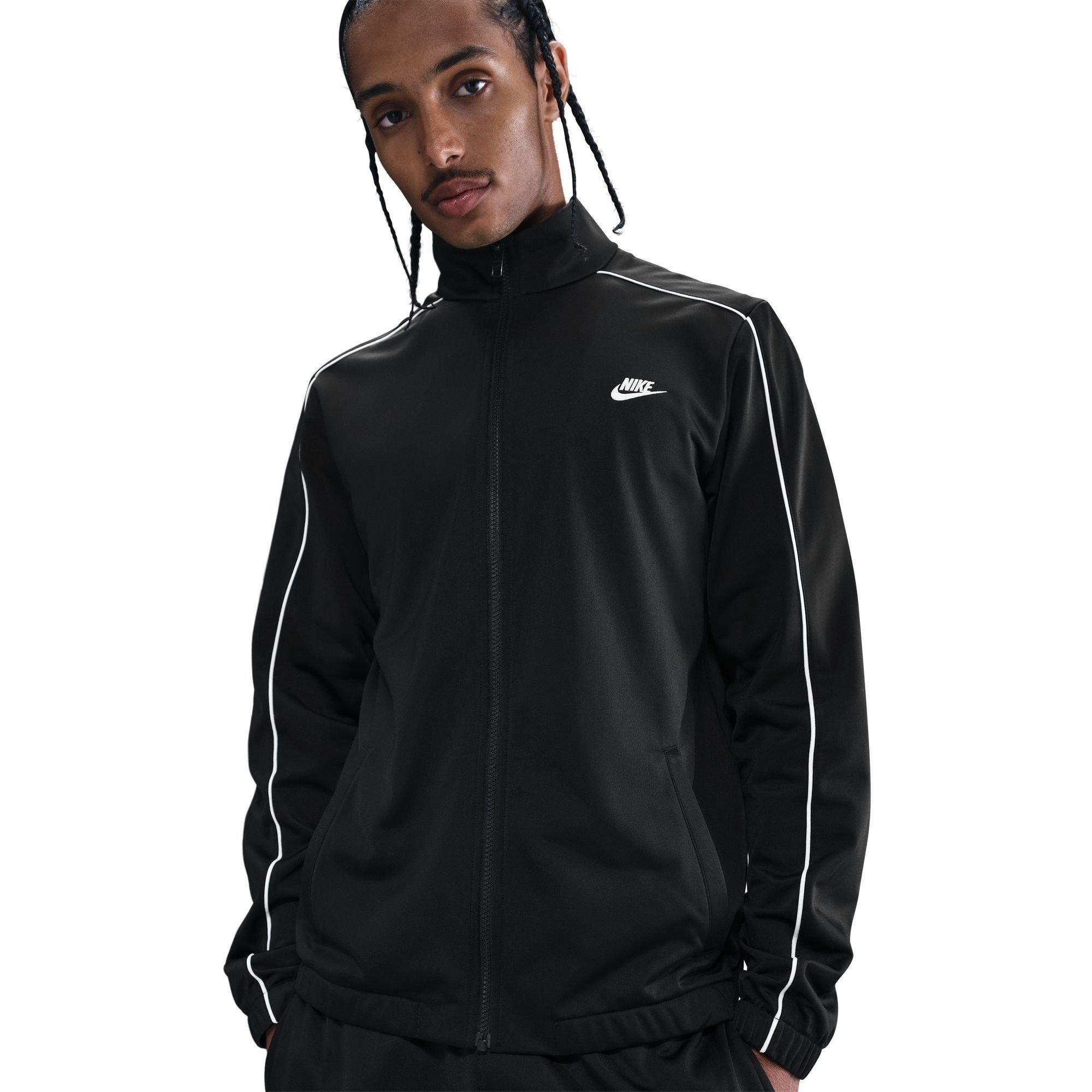 Sort/Hvid - Nike - Club PK Tracksuit Mens - 6