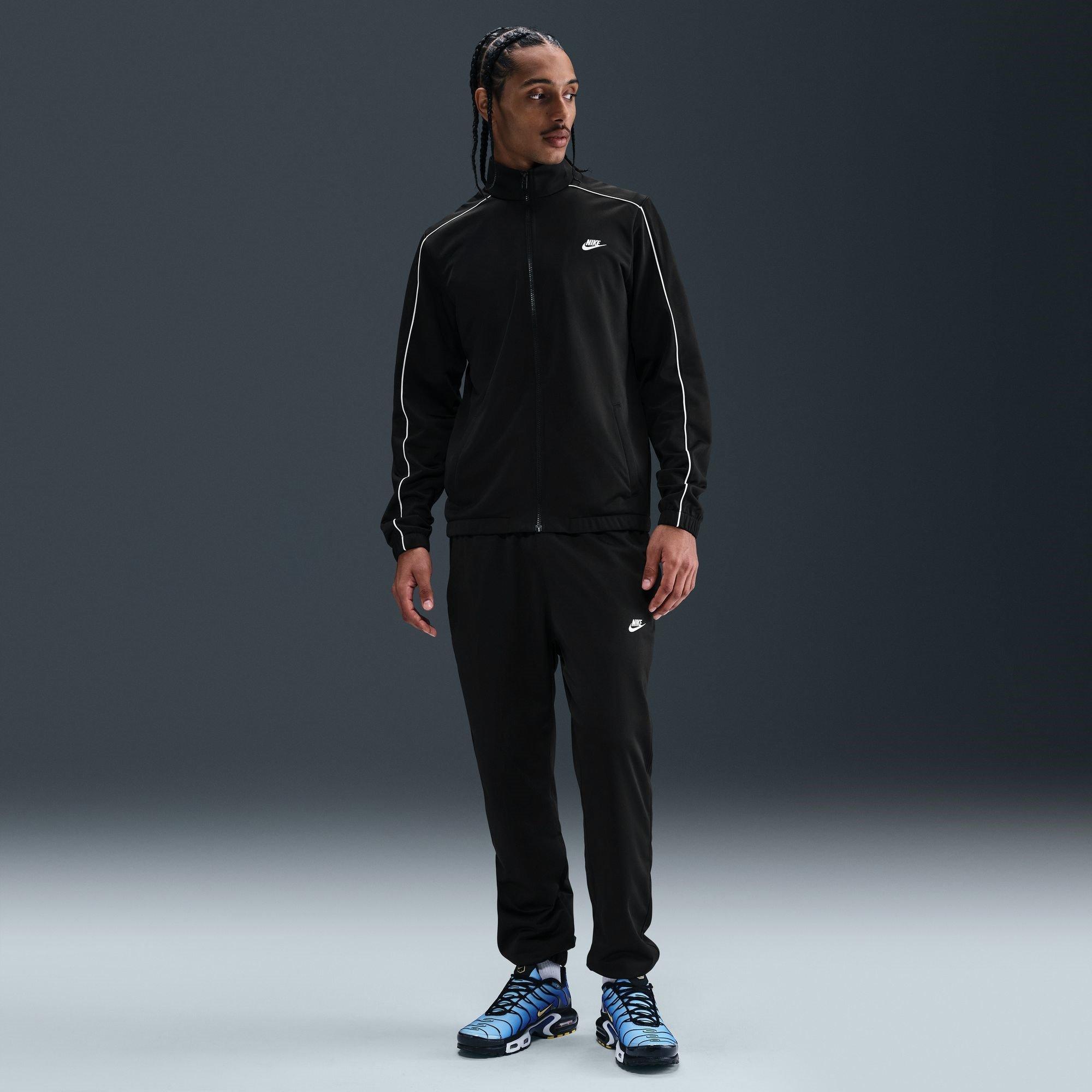 Sort/Hvid - Nike - Club PK Tracksuit Mens - 7