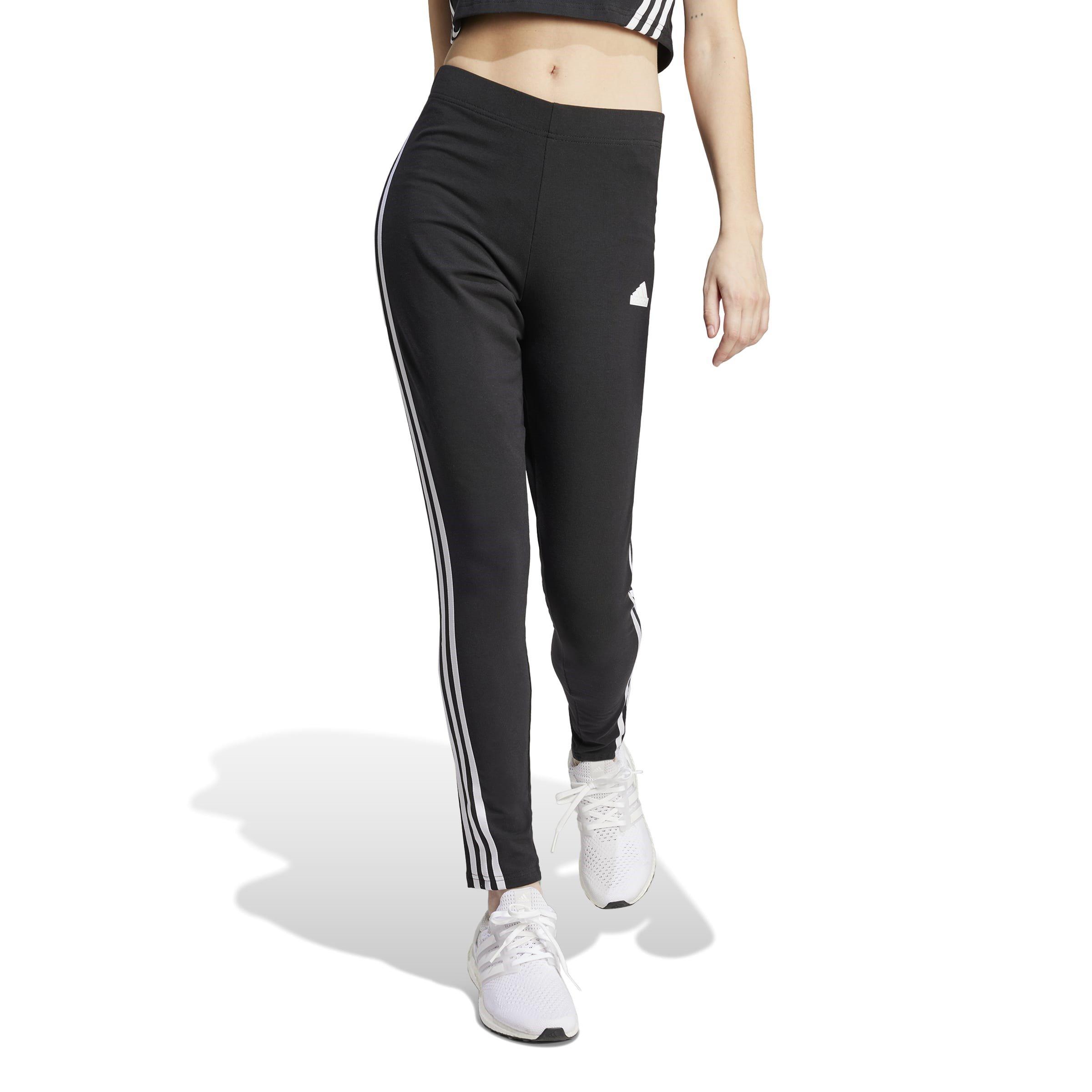Black - adidas - Future Icons 3-Stripes Leggings Womens - 2