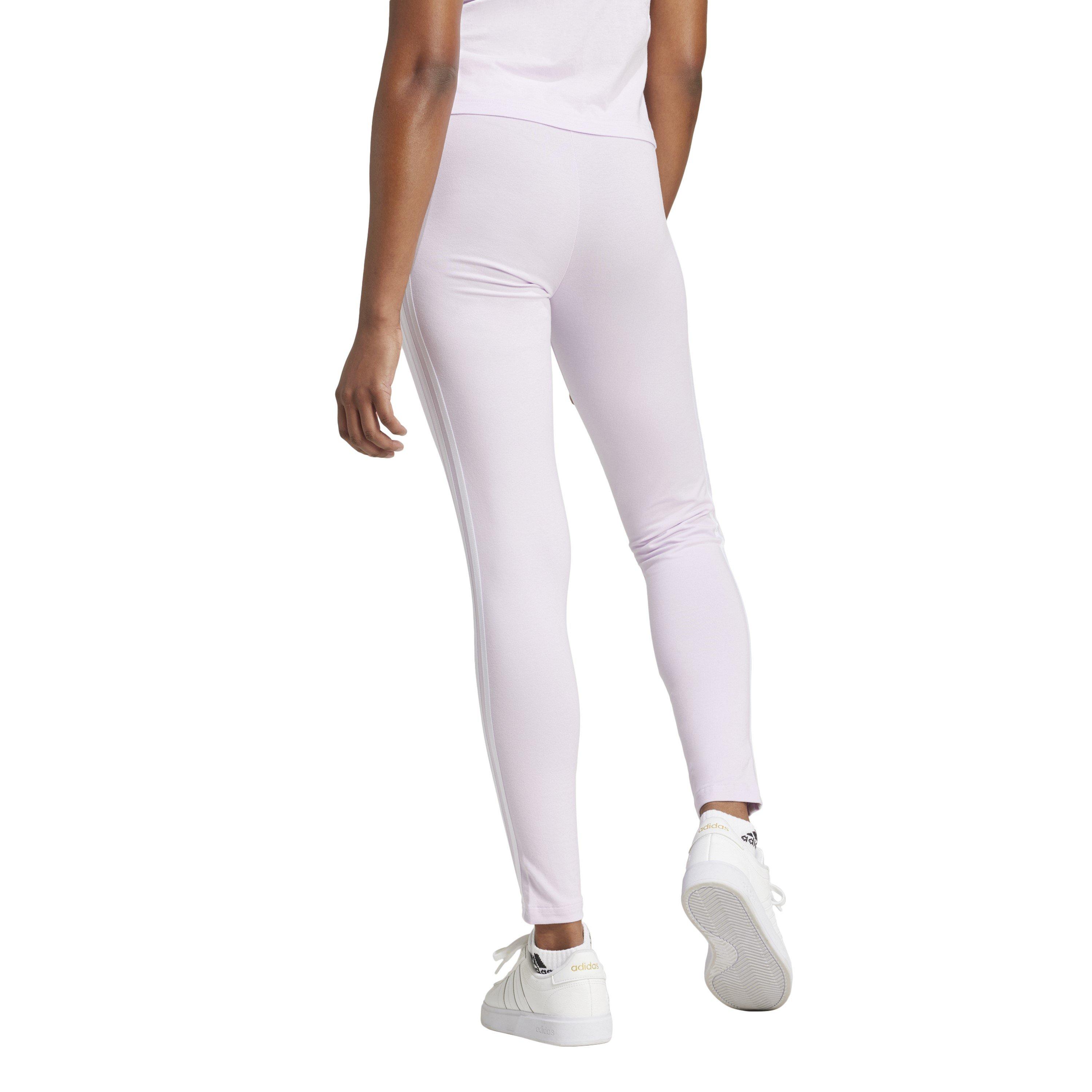 Ice Lavender - adidas - Future Icons 3-Stripes Leggings Womens - 3