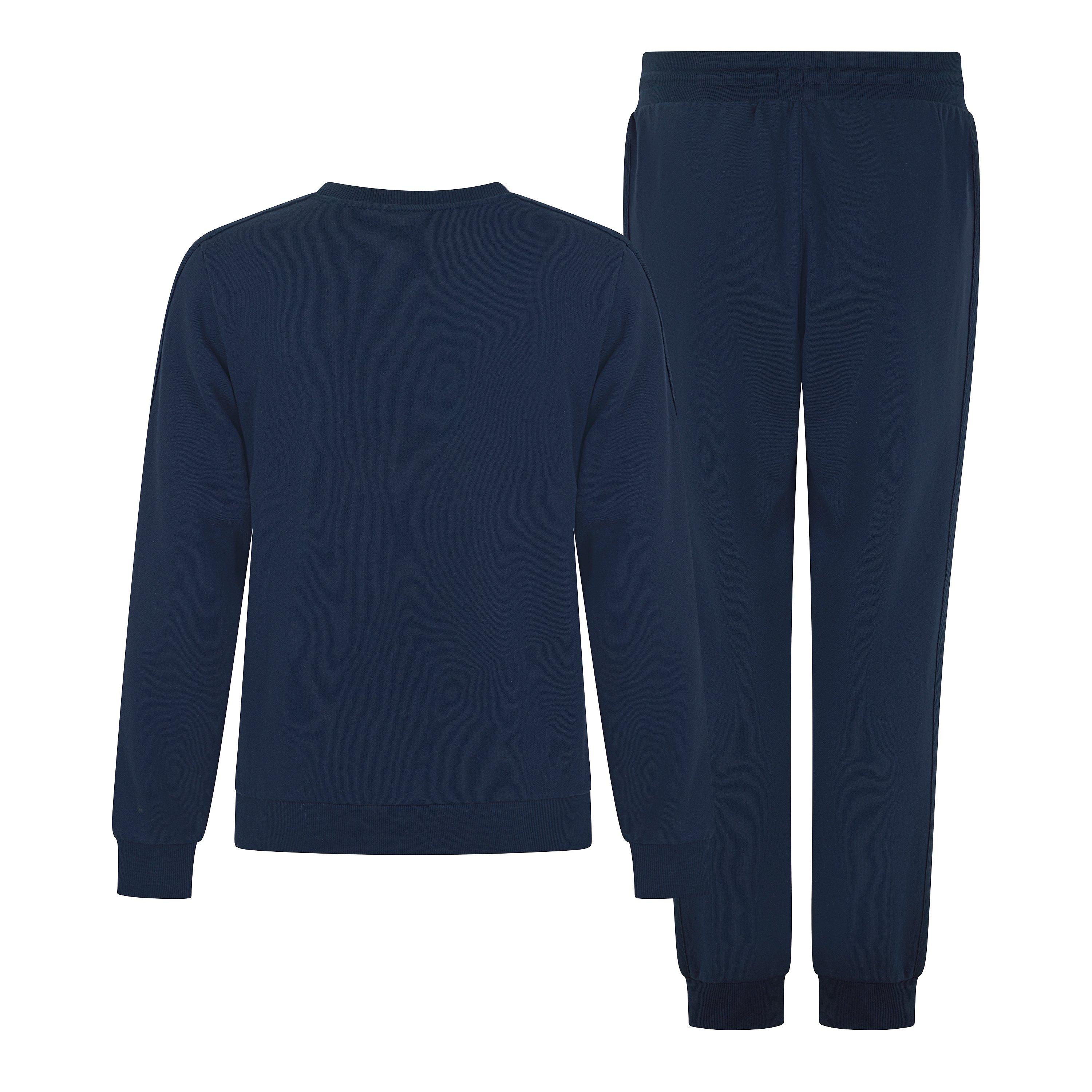 NAVY - Emporio Armani - EA BASIC TERRY TRACKSUIT - 2