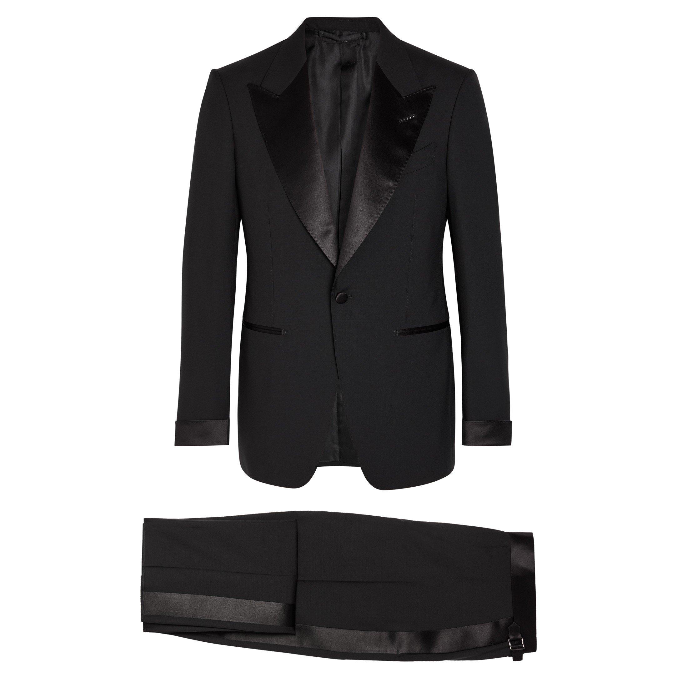 BLACK - Tom Ford - TF 120S SHELTON EVENING SUIT - 1