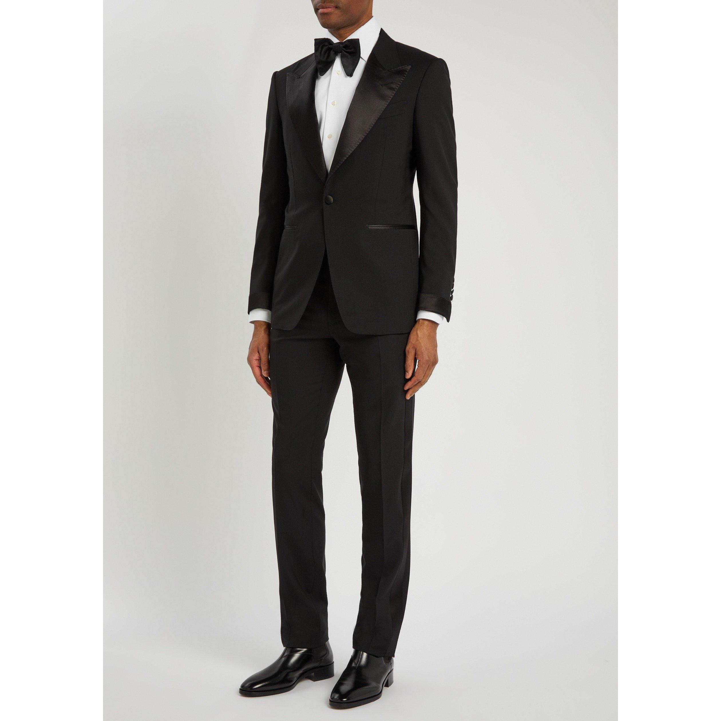 BLACK - Tom Ford - TF 120S SHELTON EVENING SUIT - 2