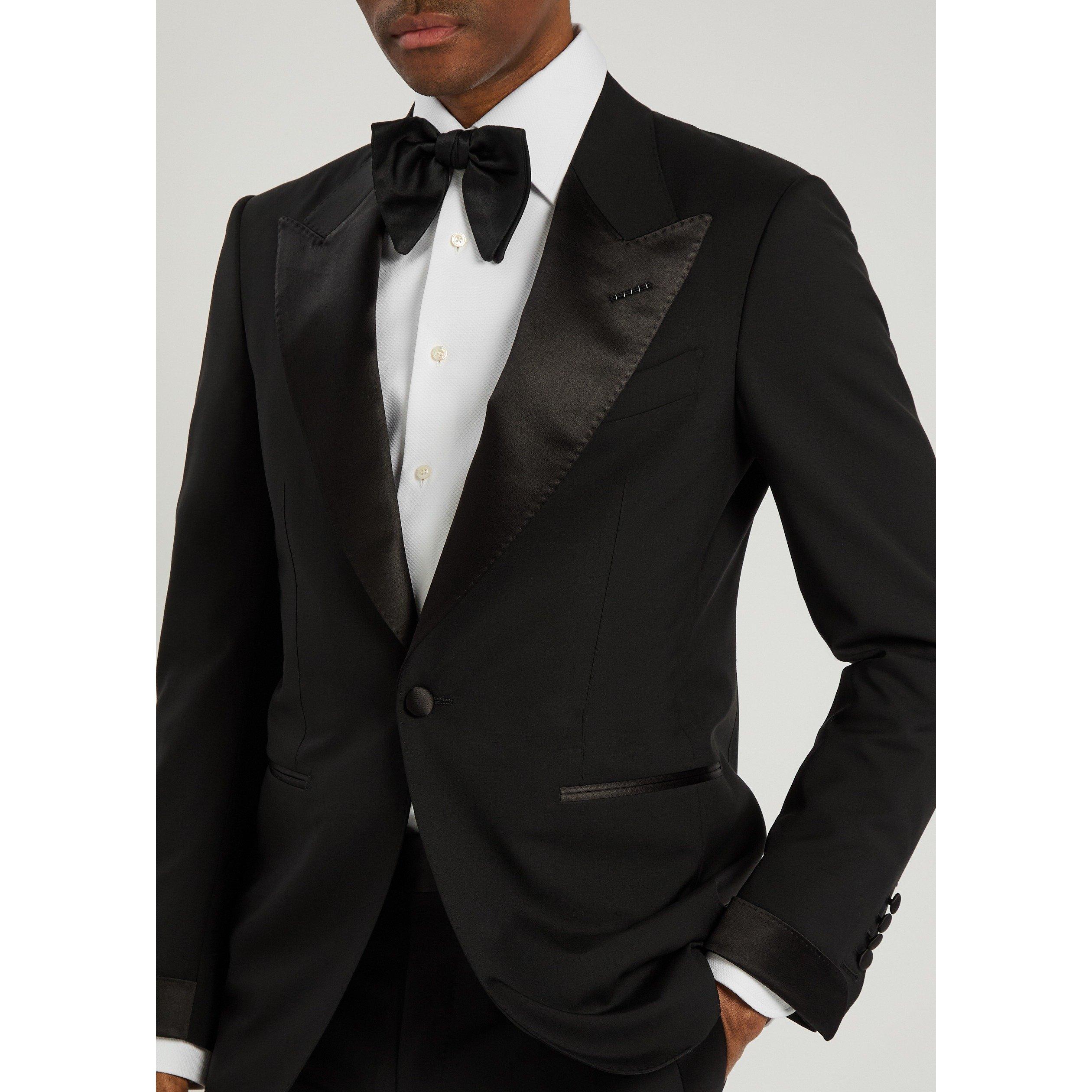 BLACK - Tom Ford - TF 120S SHELTON EVENING SUIT - 4