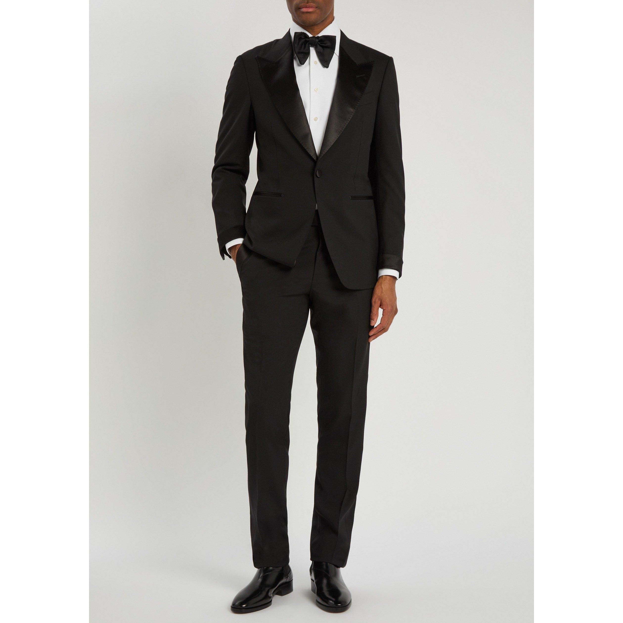 BLACK - Tom Ford - TF 120S SHELTON EVENING SUIT - 6