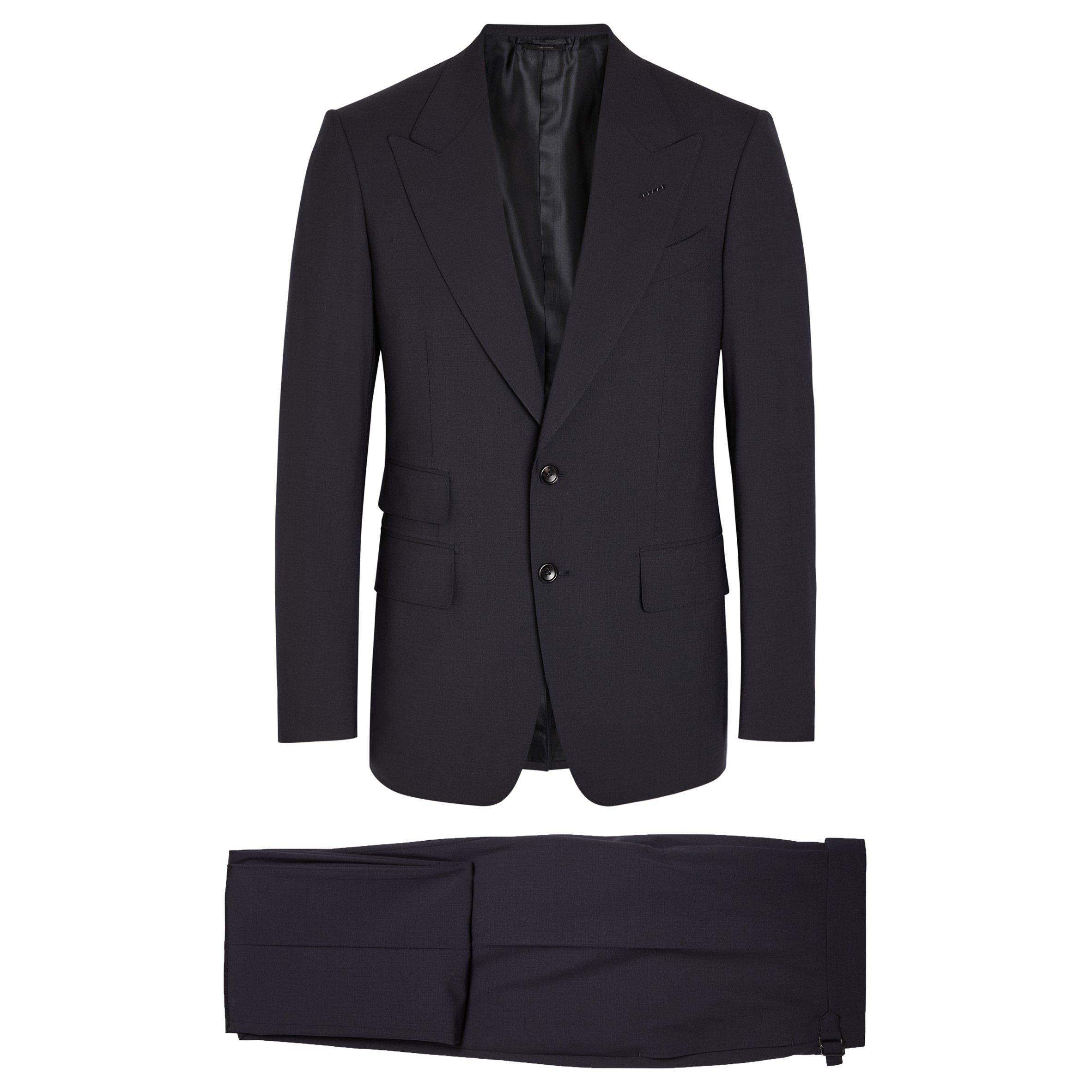NAVY - Tom Ford - TF BISTRETCH SHELTON SUIT - 1