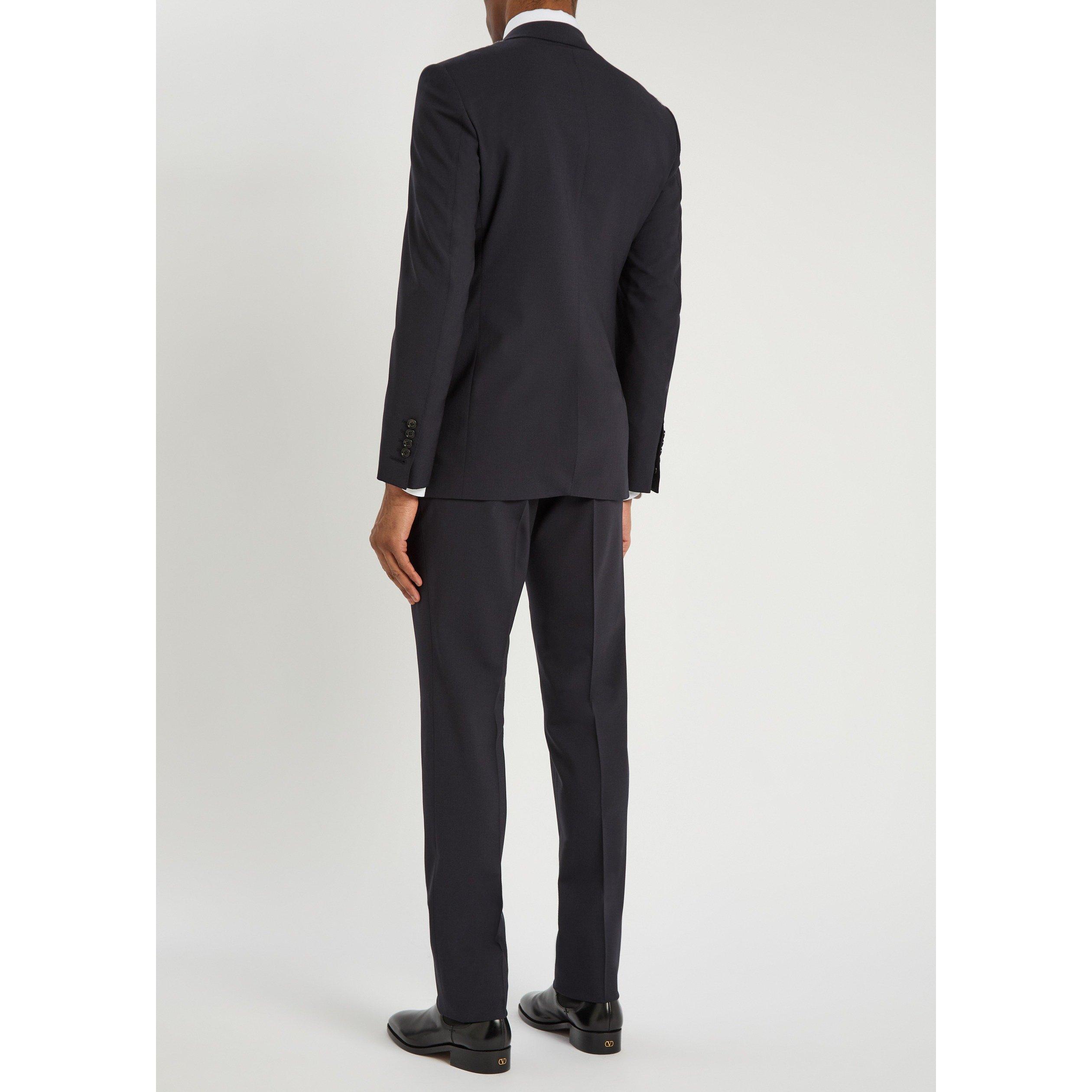 NAVY - Tom Ford - TF BISTRETCH SHELTON SUIT - 3