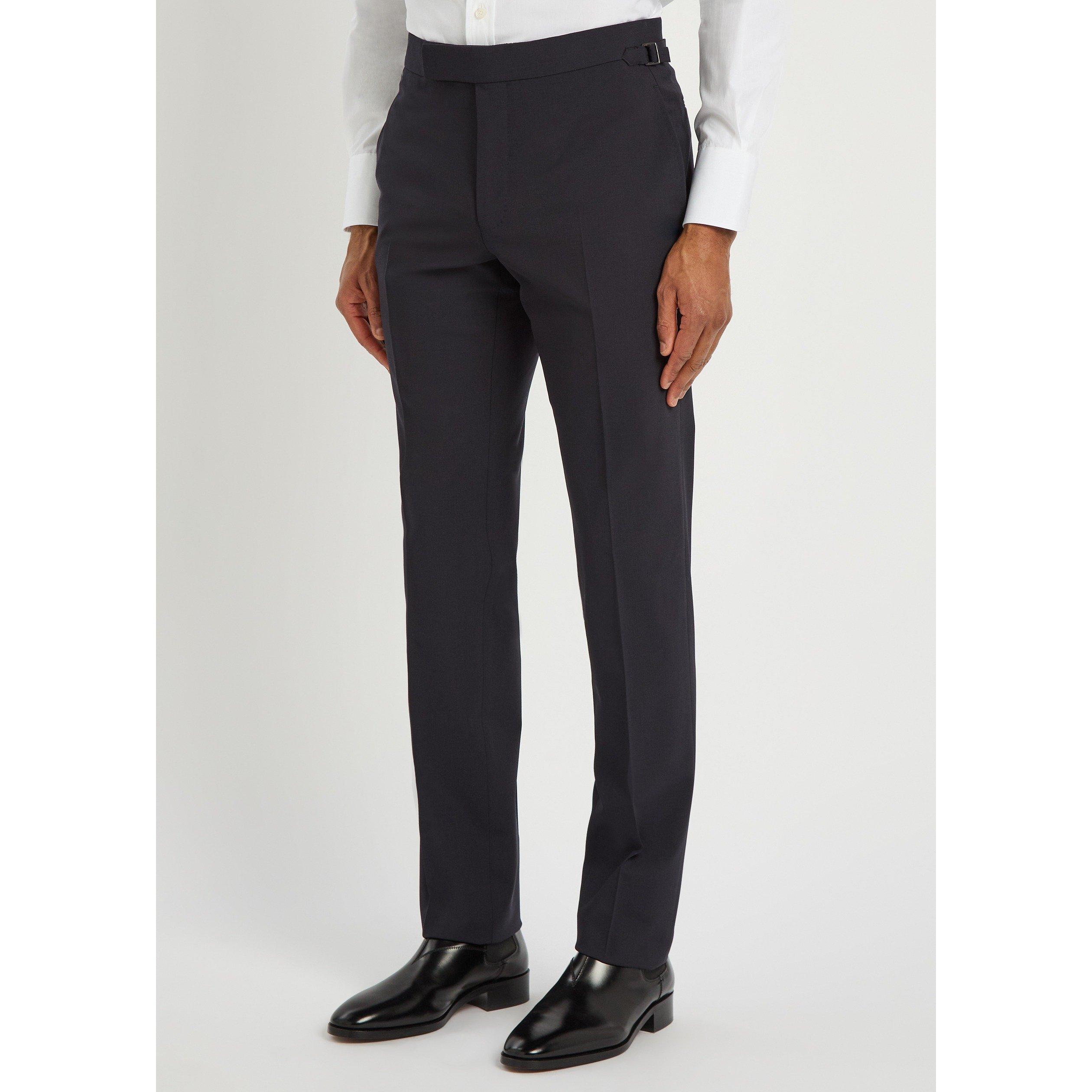 NAVY - Tom Ford - TF BISTRETCH SHELTON SUIT - 5
