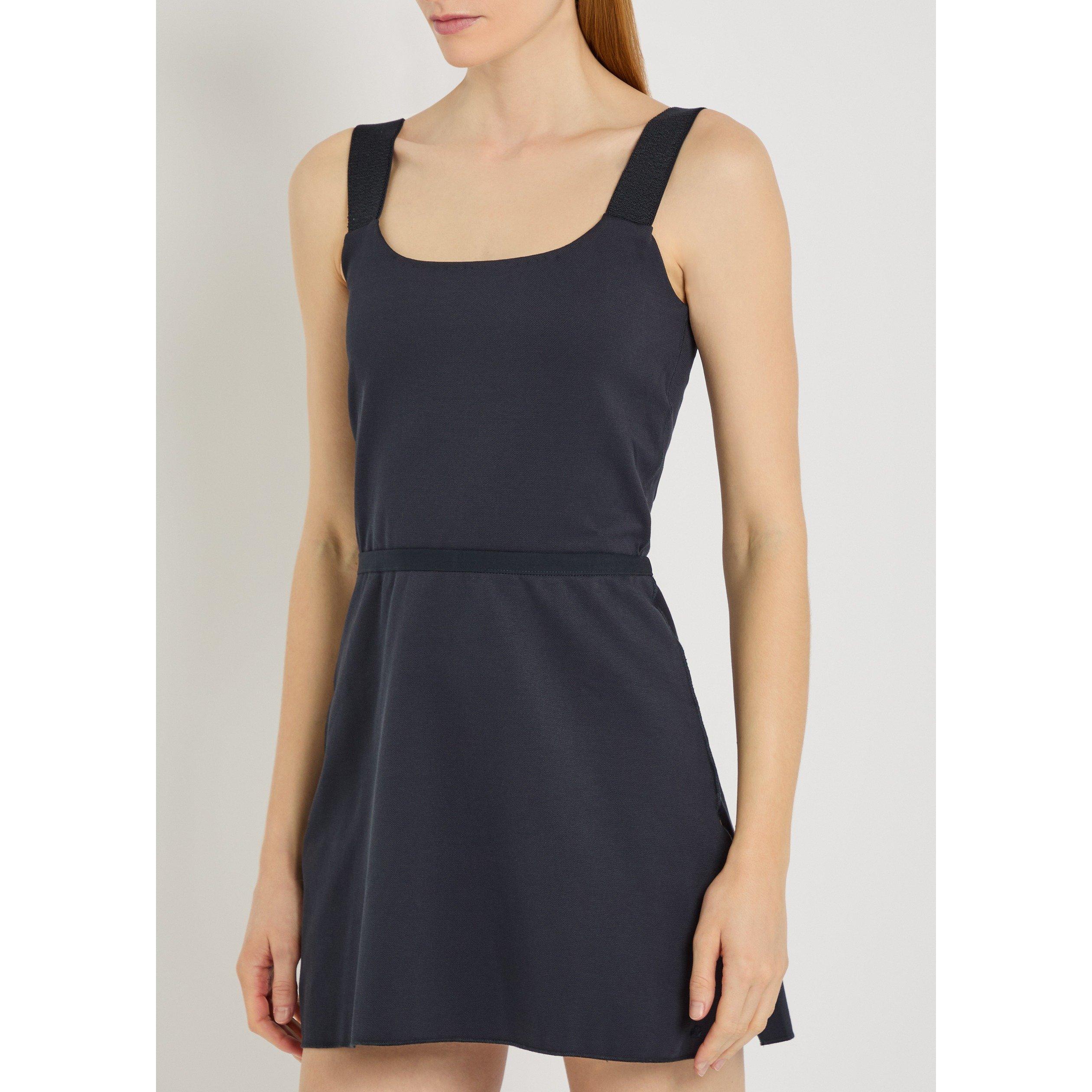 NAVY - Spence - Women's Court Stretch Cotton Tennis Dress - 2