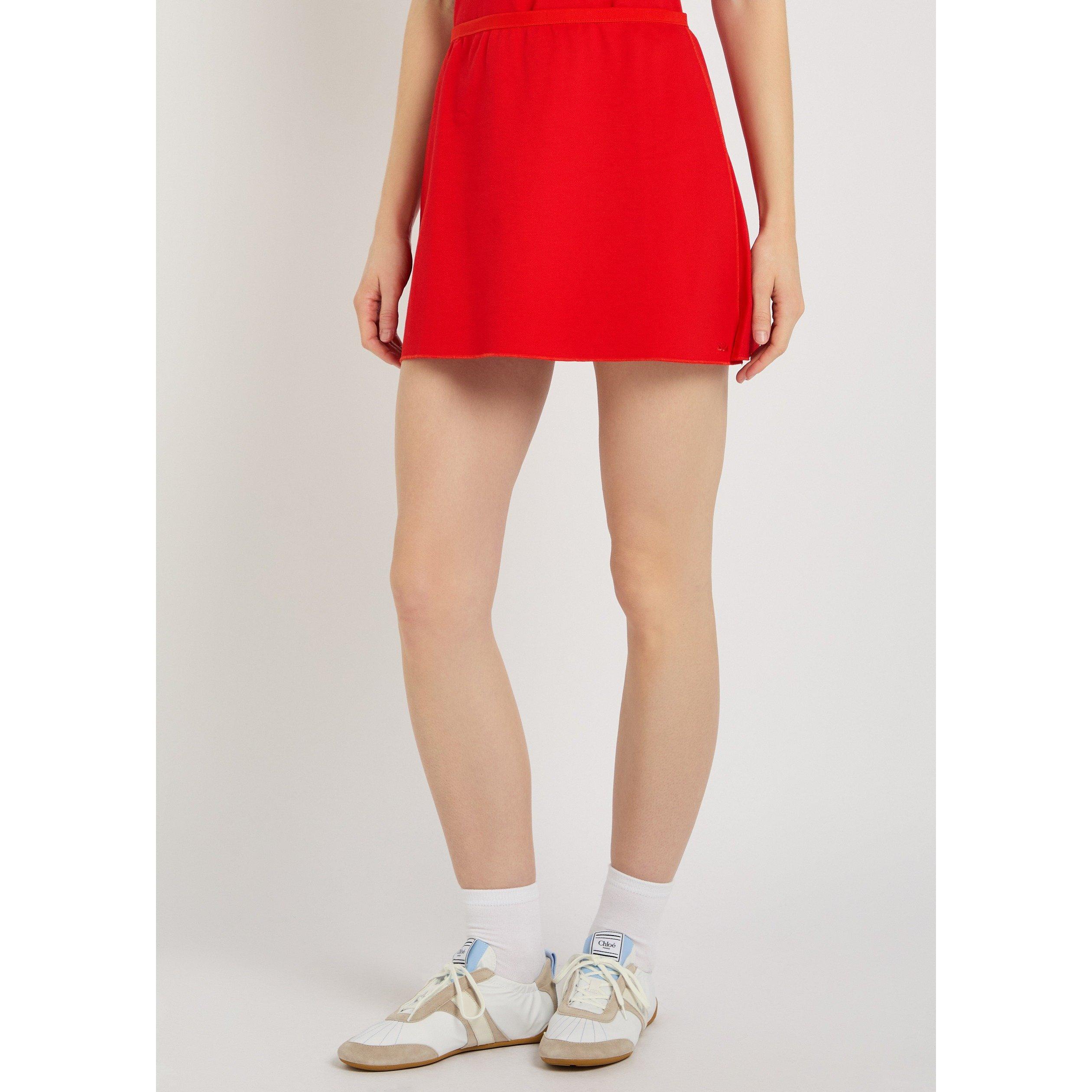 RED - Spence - SS COURT STRETCH SLIP SKIRT - 2