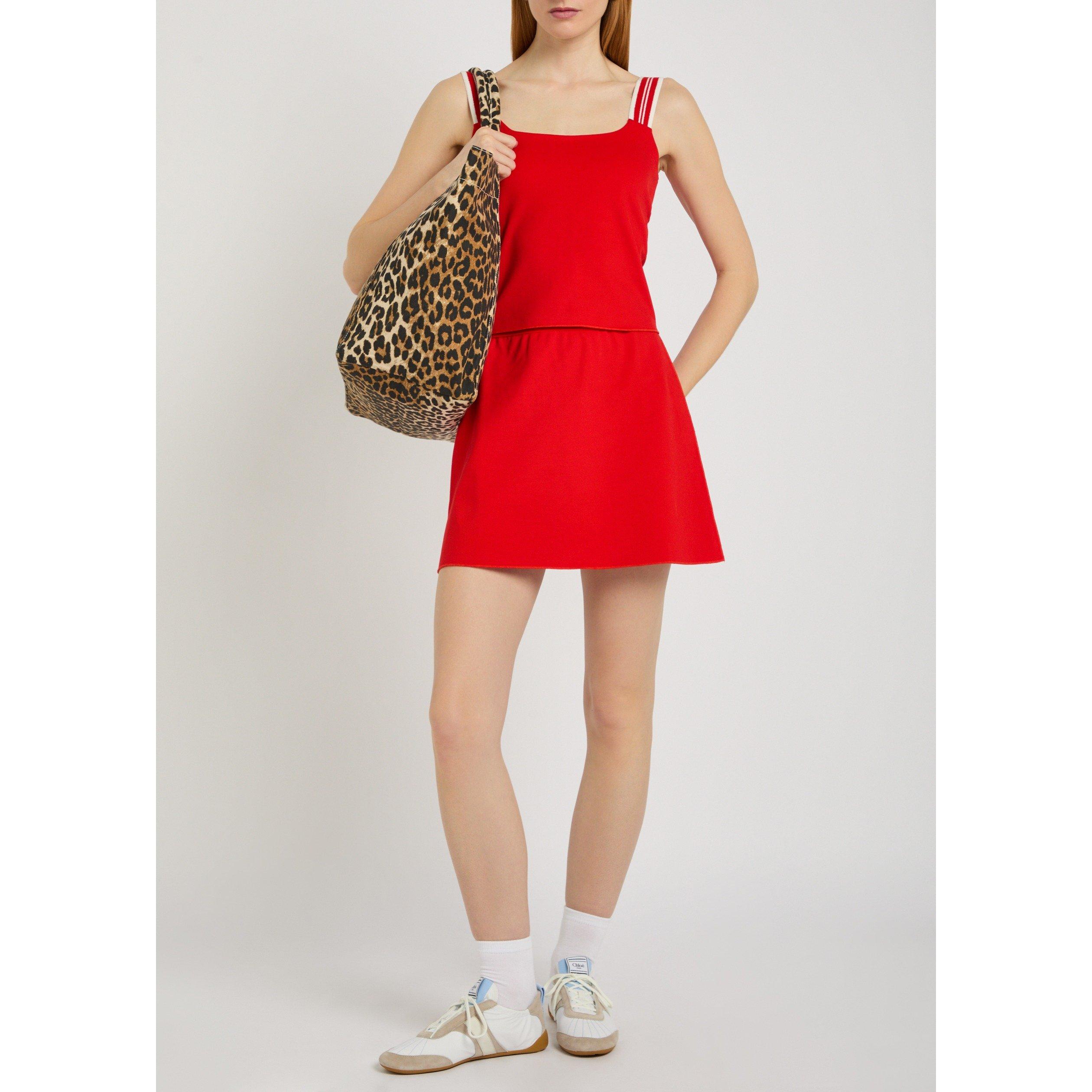 RED - Spence - SS COURT STRETCH SLIP SKIRT - 5